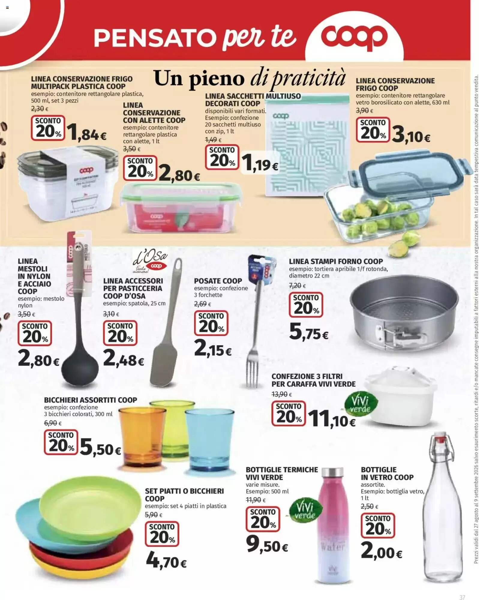 Volantino promozionale Ipercoop  valide dal 27/08/2026 - Pagina 37.