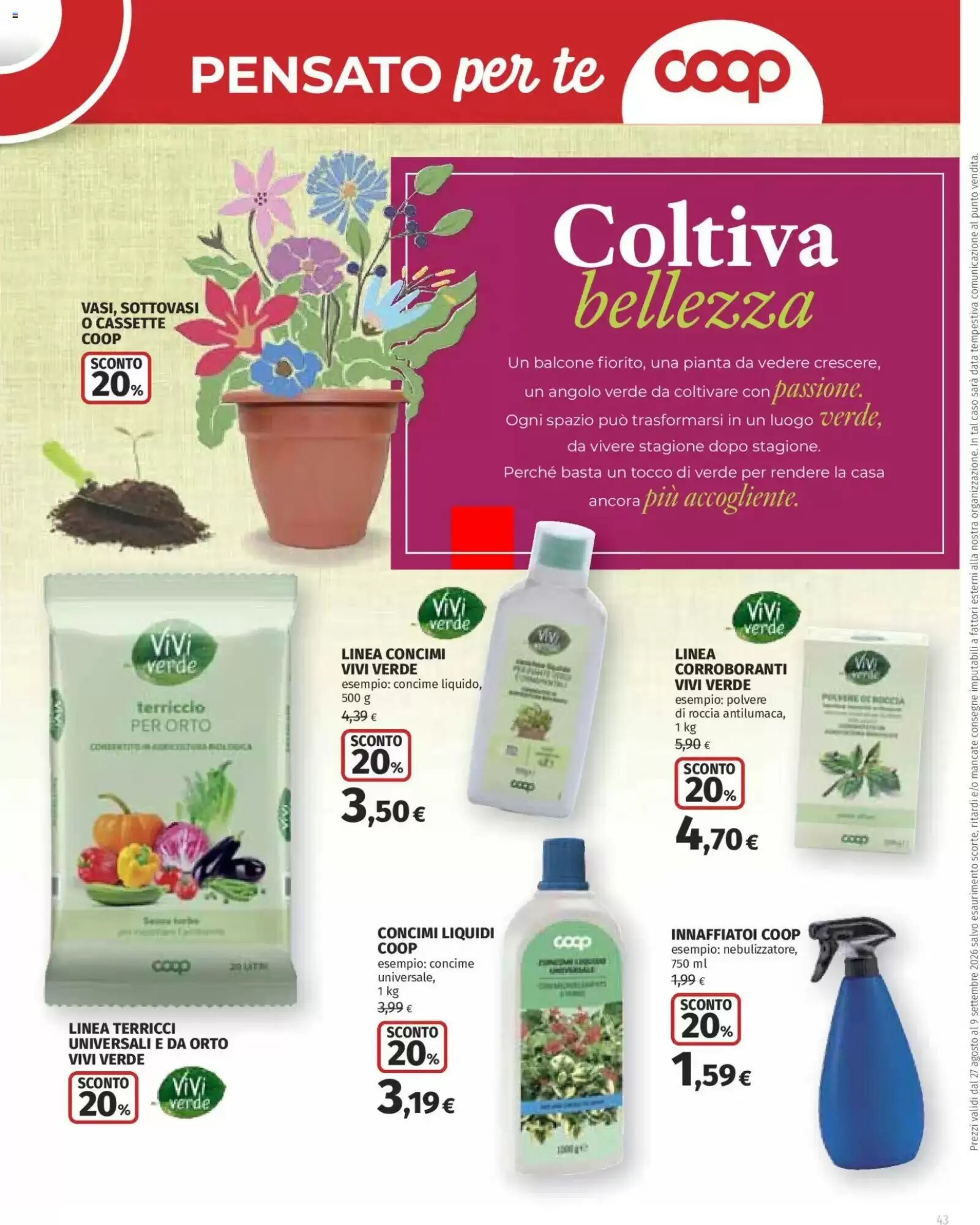Volantino promozionale Ipercoop  valide dal 27/08/2026 - Pagina 43.