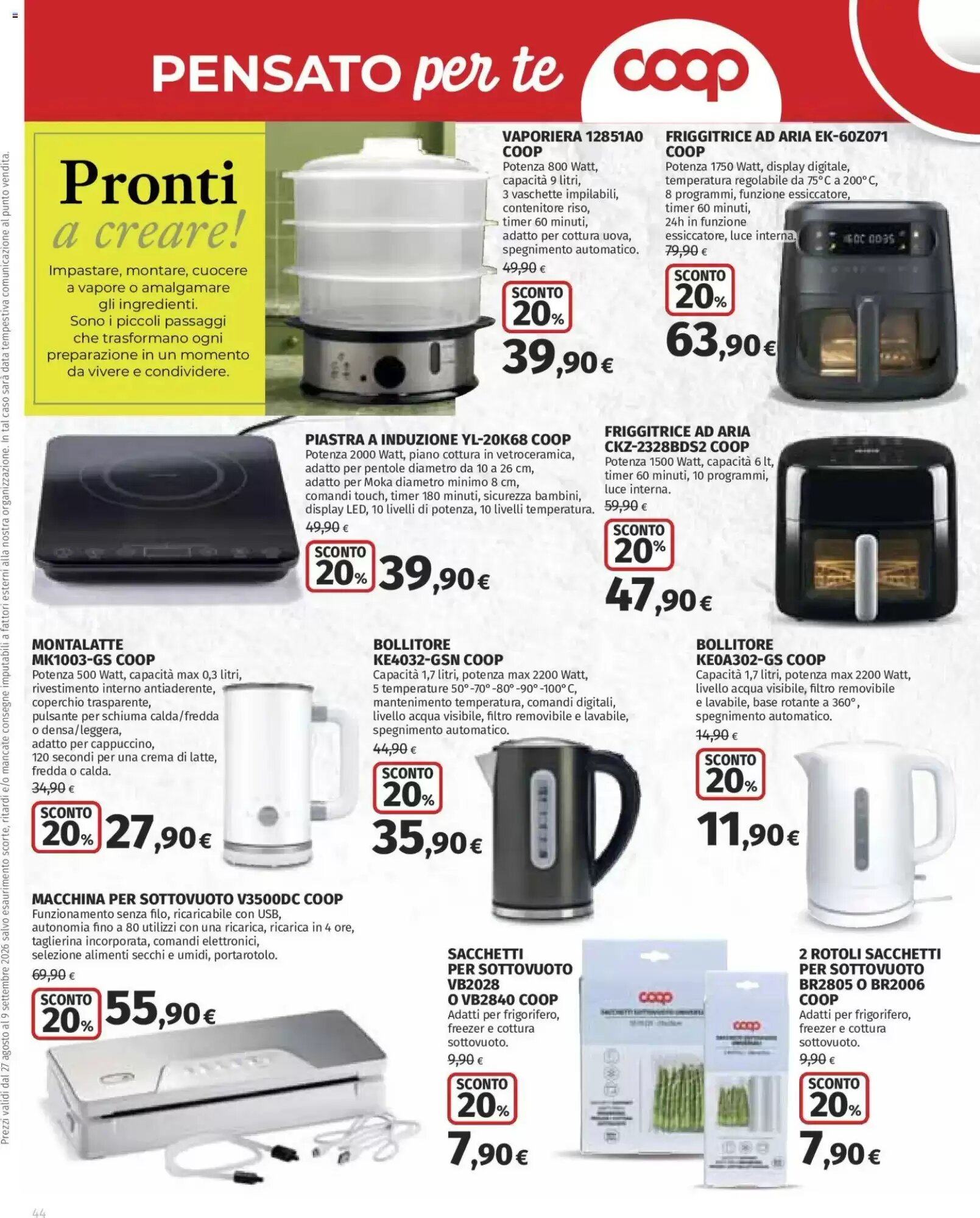 Volantino promozionale Ipercoop  valide dal 27/08/2026 - Pagina 44.