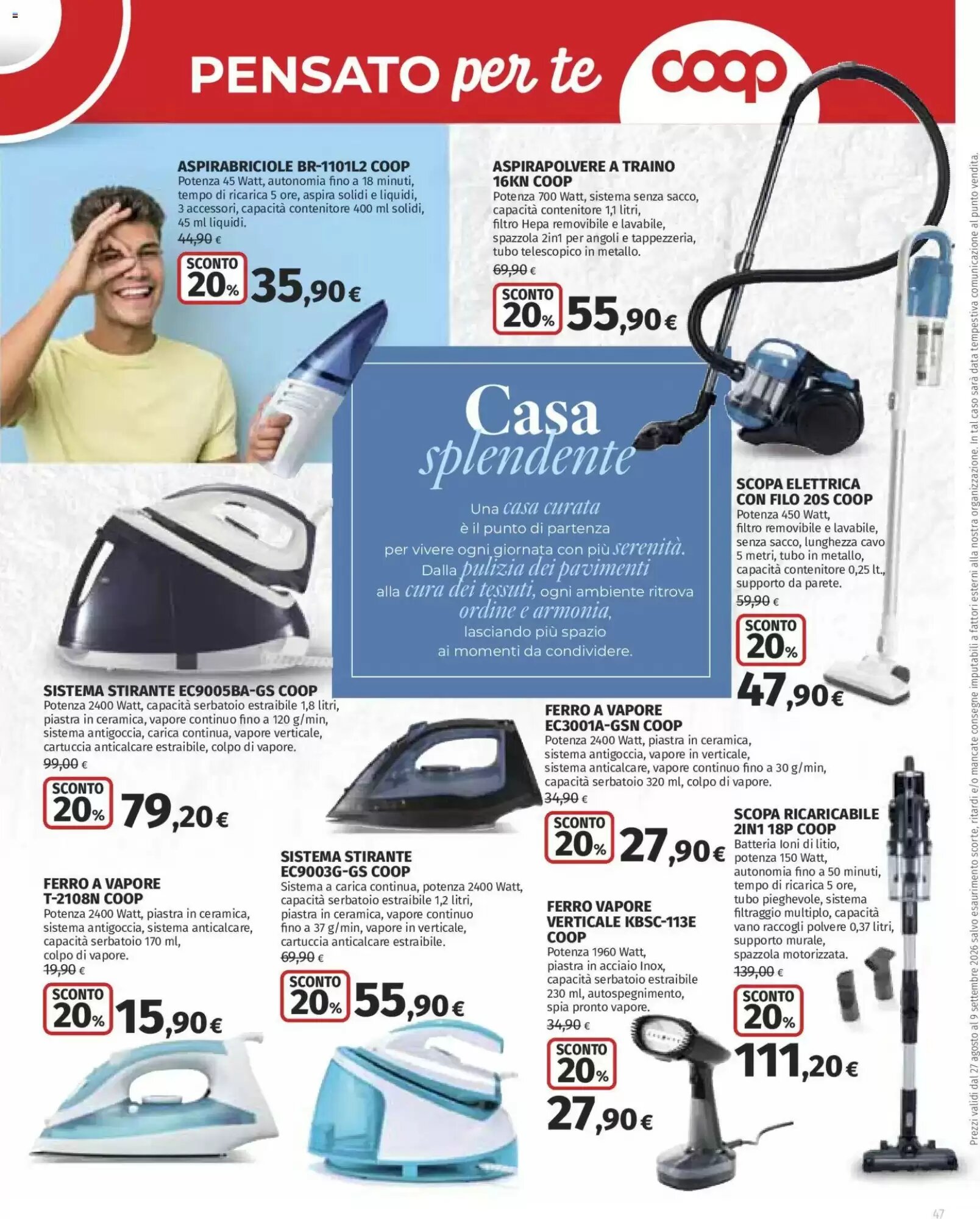 Volantino promozionale Ipercoop  valide dal 27/08/2026 - Pagina 47.
