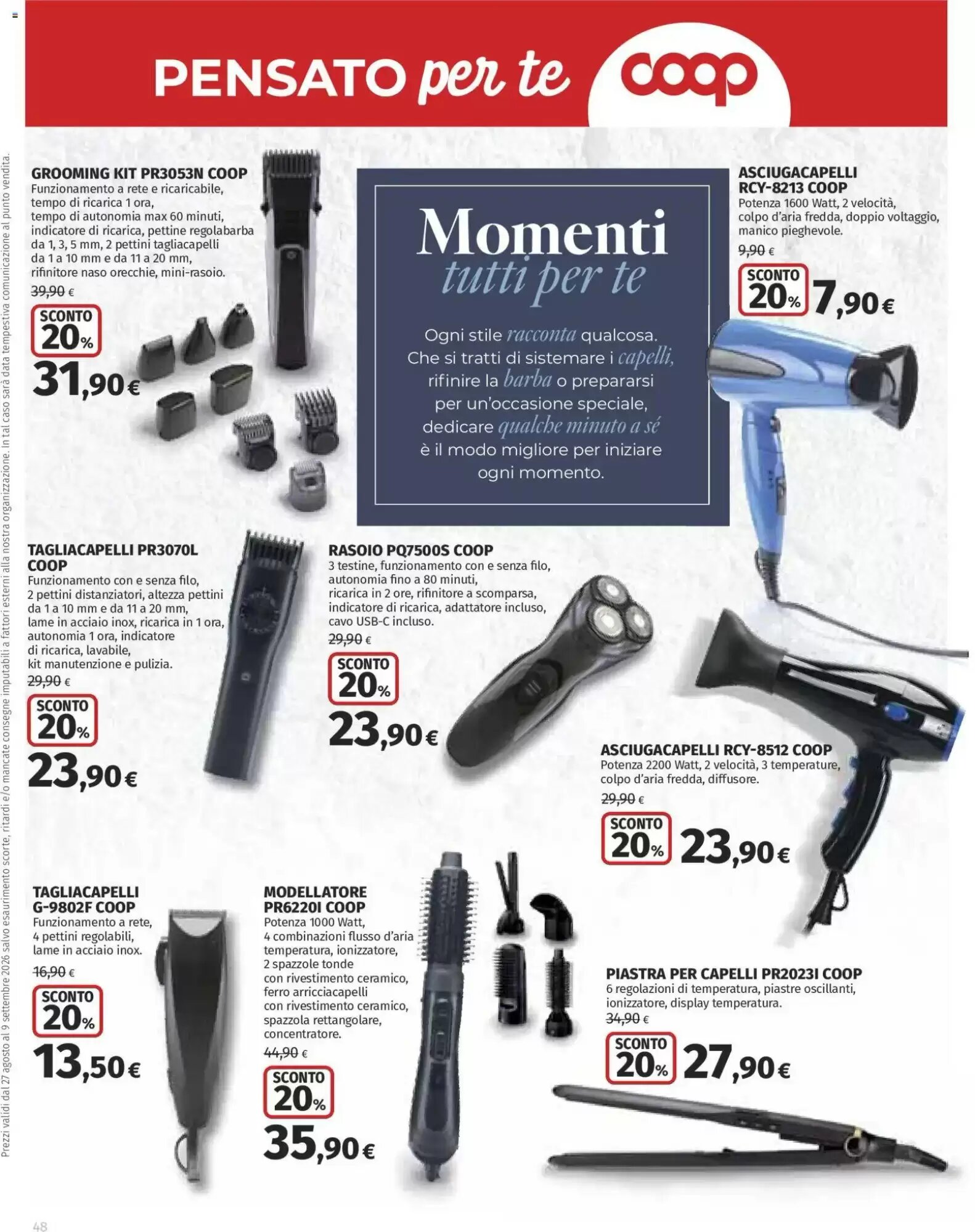 Volantino promozionale Ipercoop  valide dal 27/08/2026 - Pagina 48.