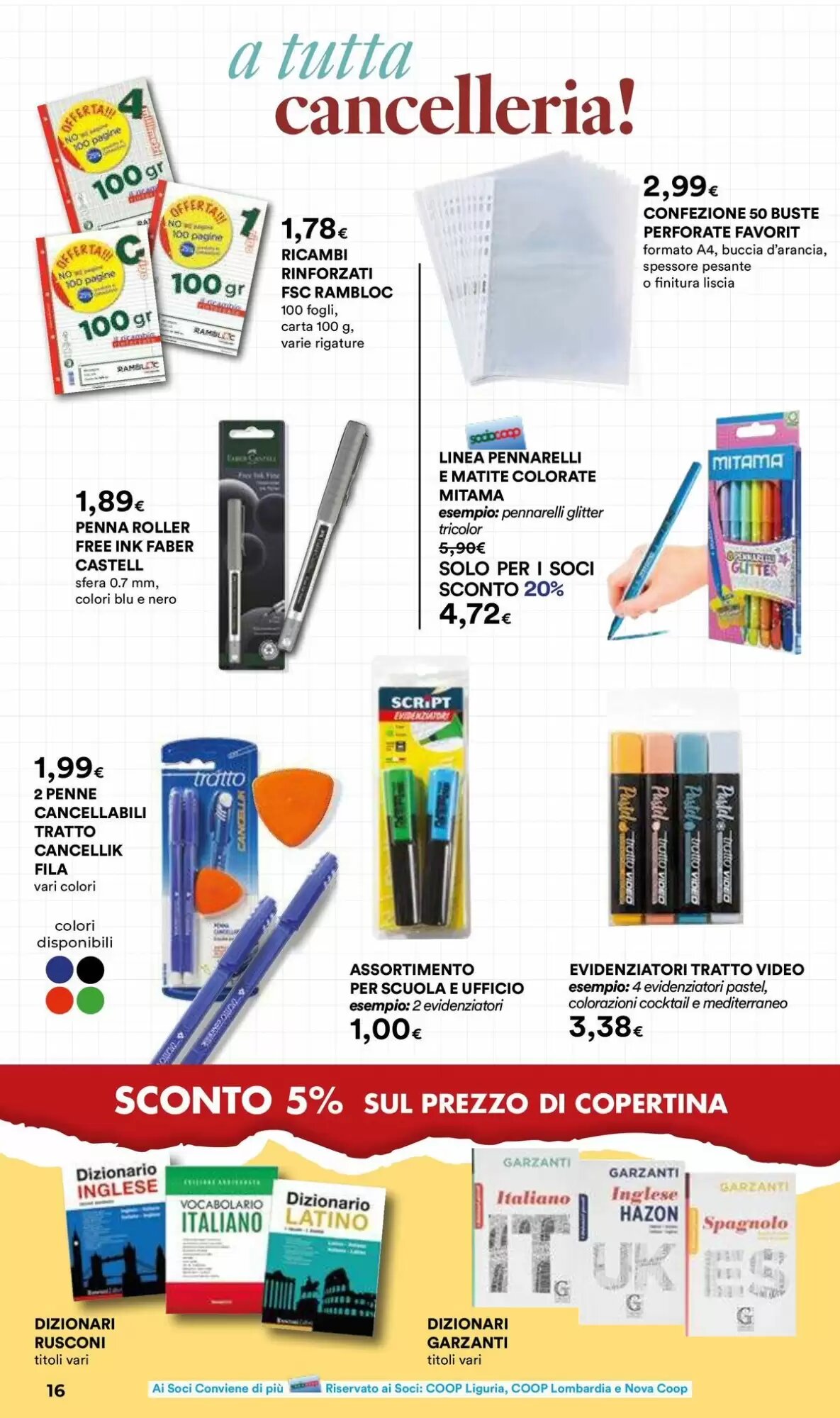 Volantino promozionale Ipercoop  valide dal 27/08/2026 - Pagina 16.