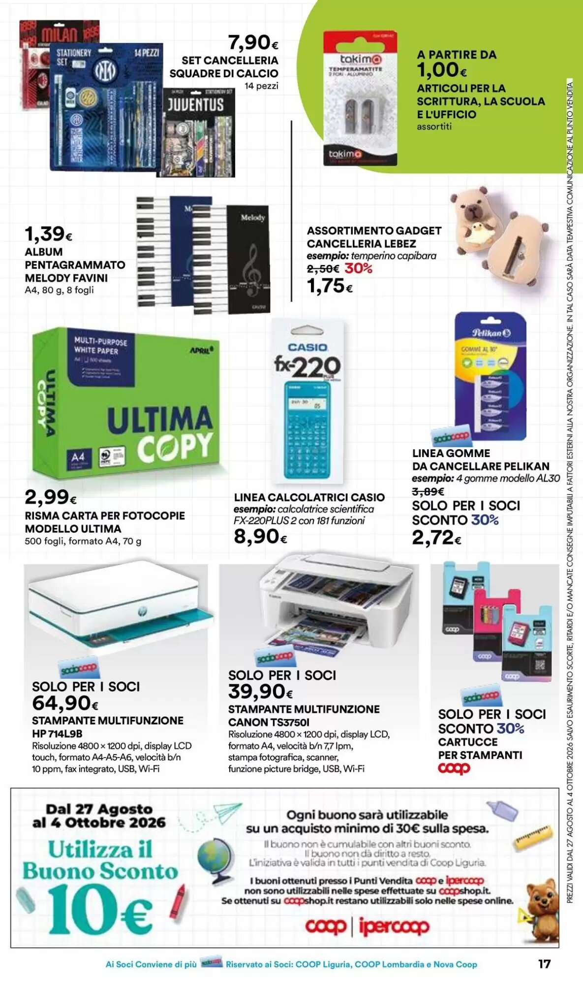 Volantino promozionale Ipercoop  valide dal 27/08/2026 - Pagina 17.