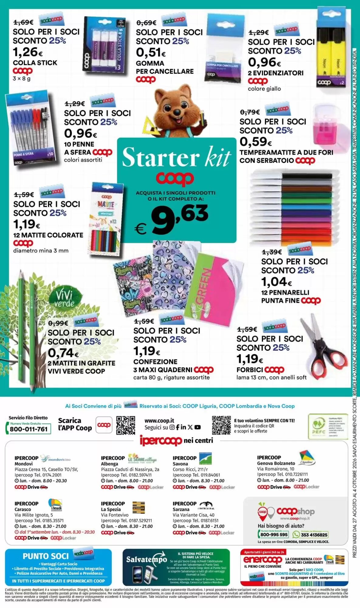 Volantino promozionale Ipercoop  valide dal 27/08/2026 - Pagina 20.