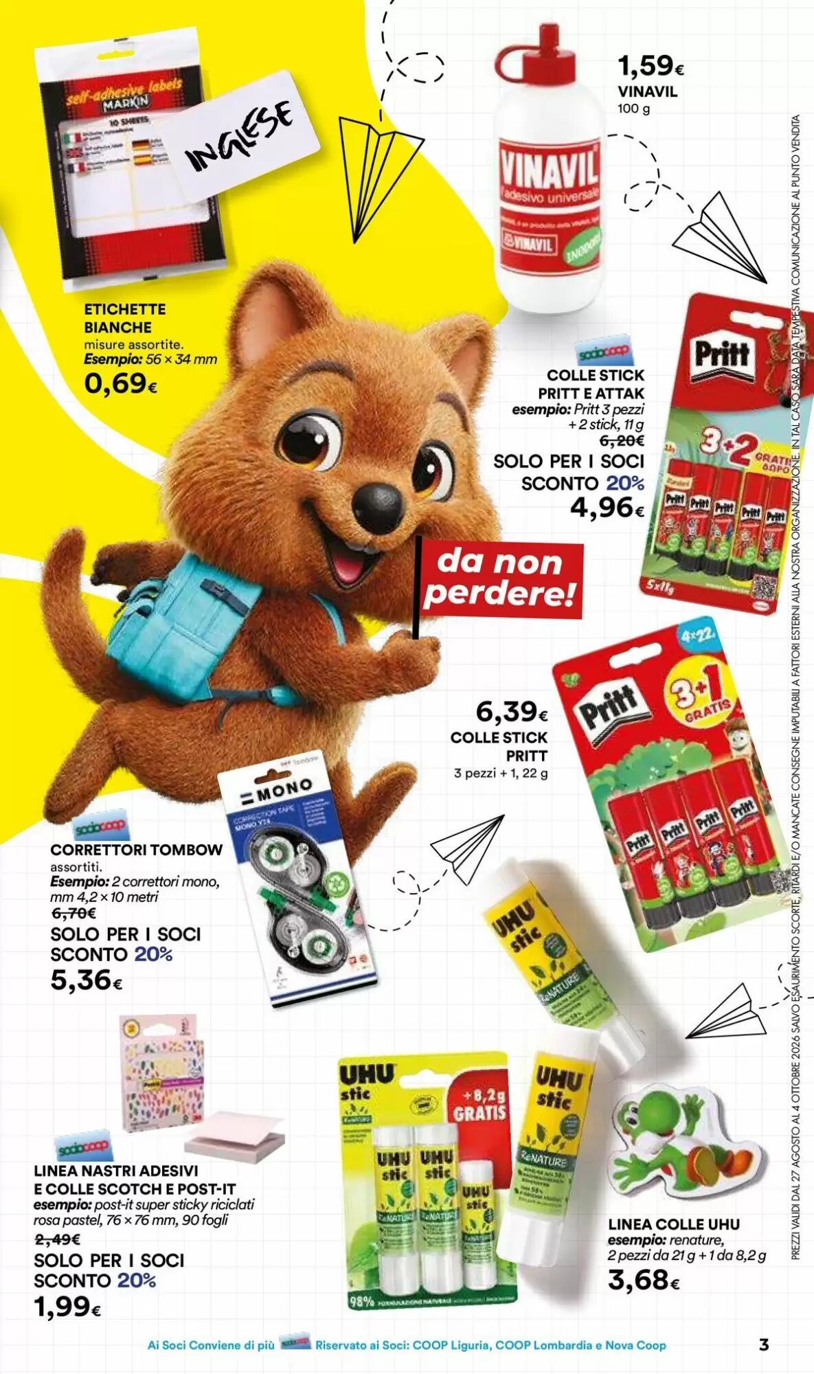 Volantino promozionale Ipercoop  valide dal 27/08/2026 - Pagina 3.