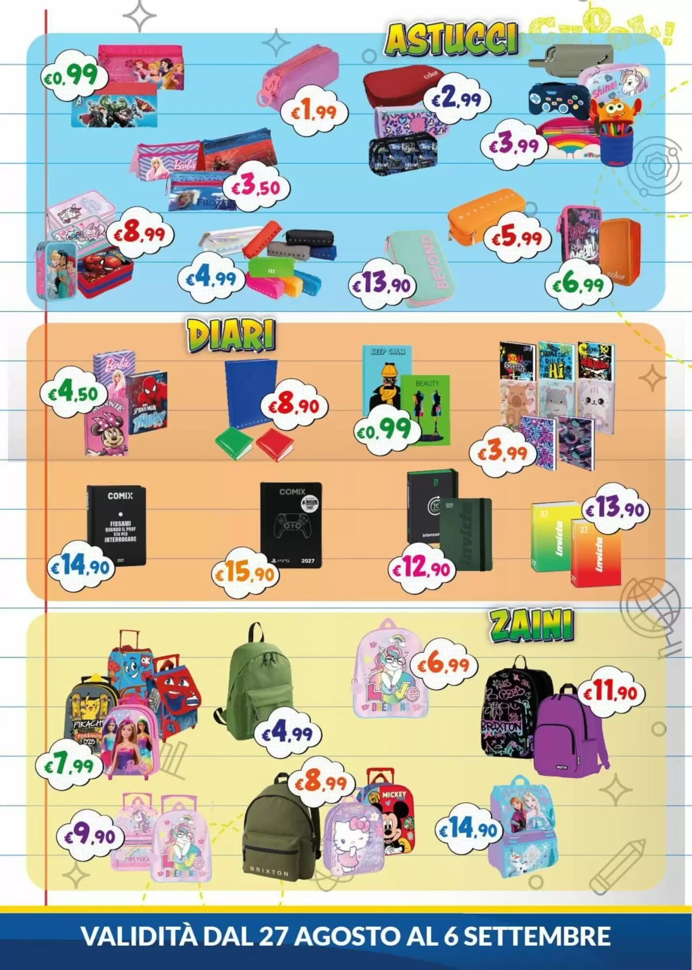 Volantino promozionale Mister Risparmio  valide dal 27/08/2026 - Pagina 5.
