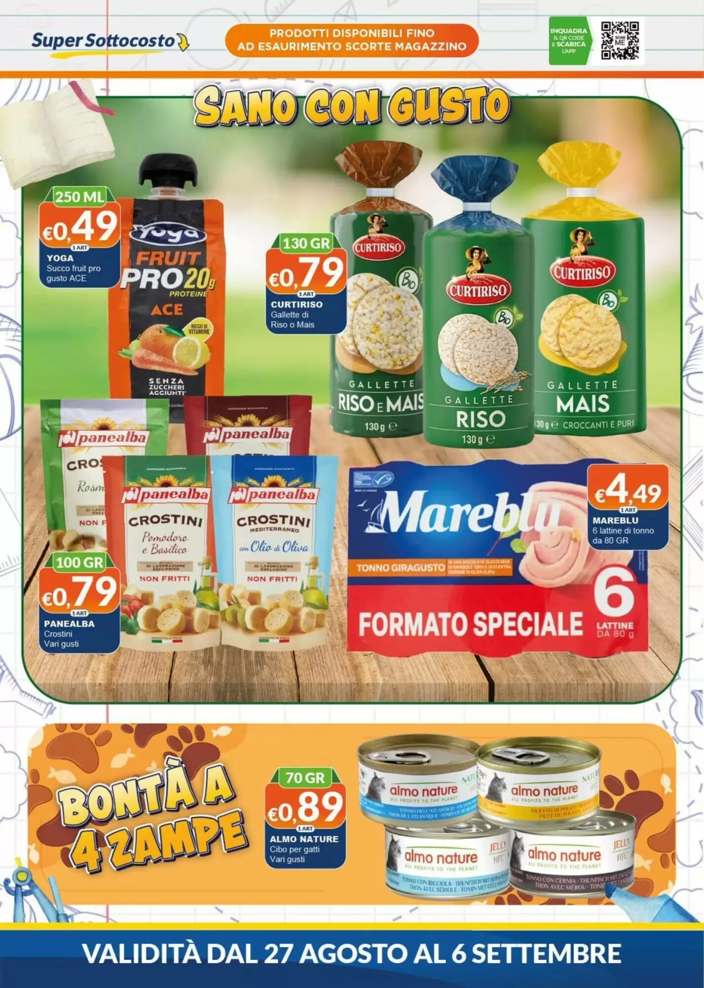 Volantino promozionale Mister Risparmio  valide dal 27/08/2026 - Pagina 6.