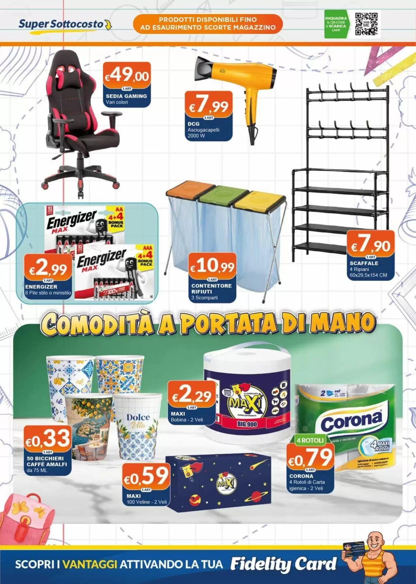 Volantino promozionale Mister Risparmio  valide dal 27/08/2026 - Pagina 7.