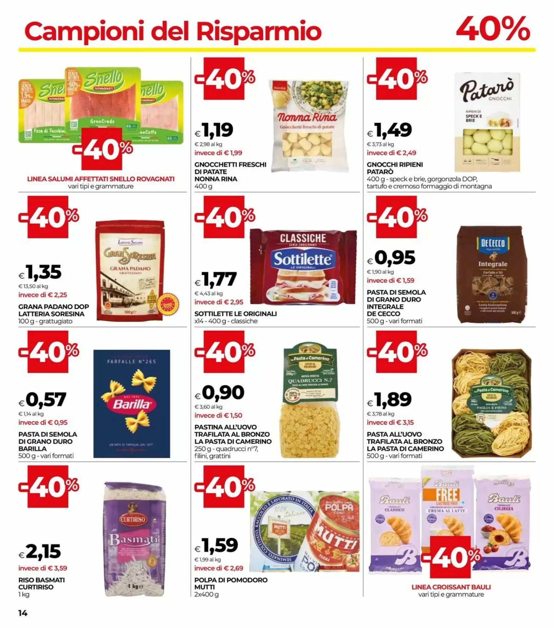 Volantino promozionale Coop  valide dal 27/08/2026 - Pagina 14.