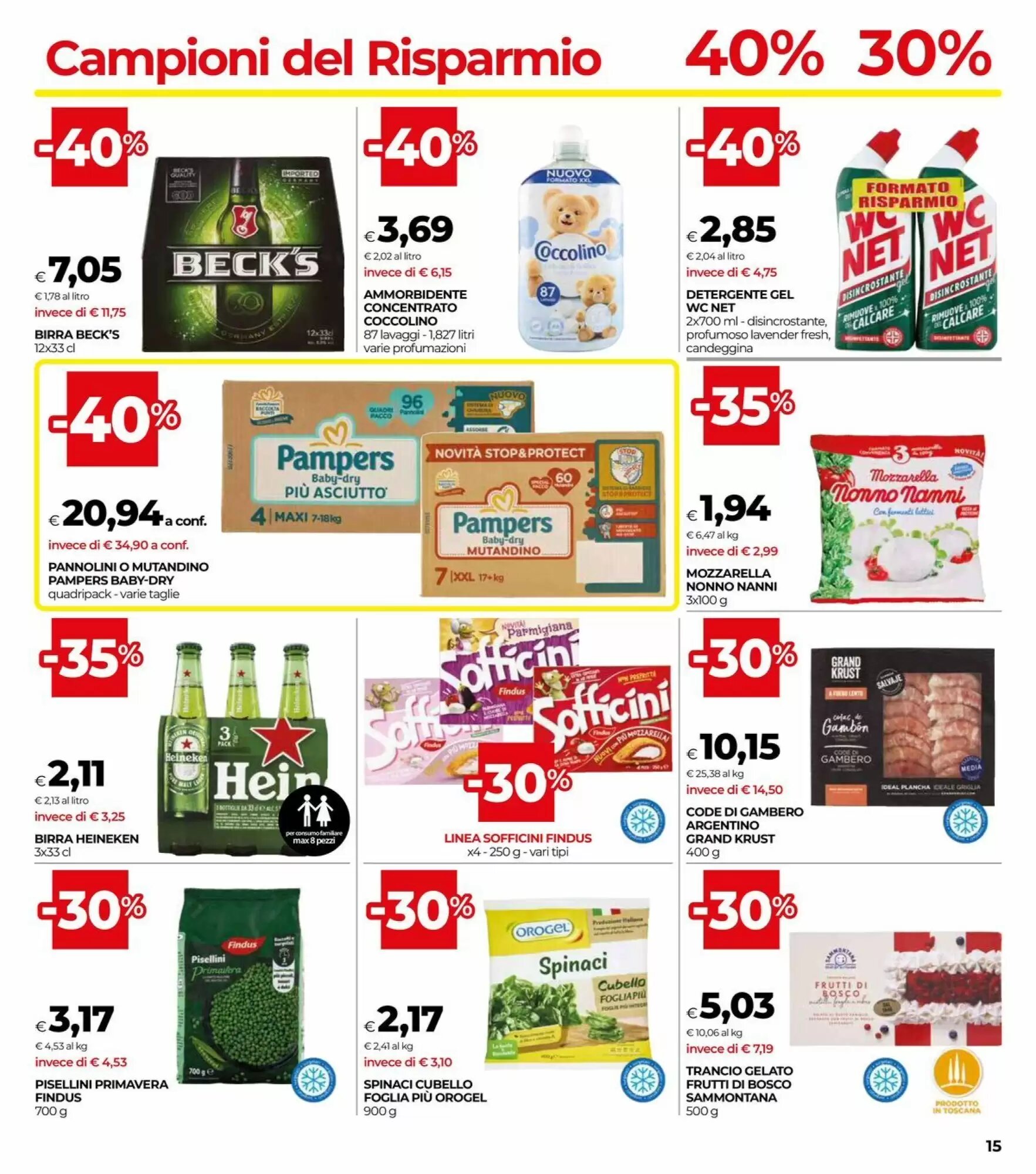 Volantino promozionale Coop  valide dal 27/08/2026 - Pagina 15.