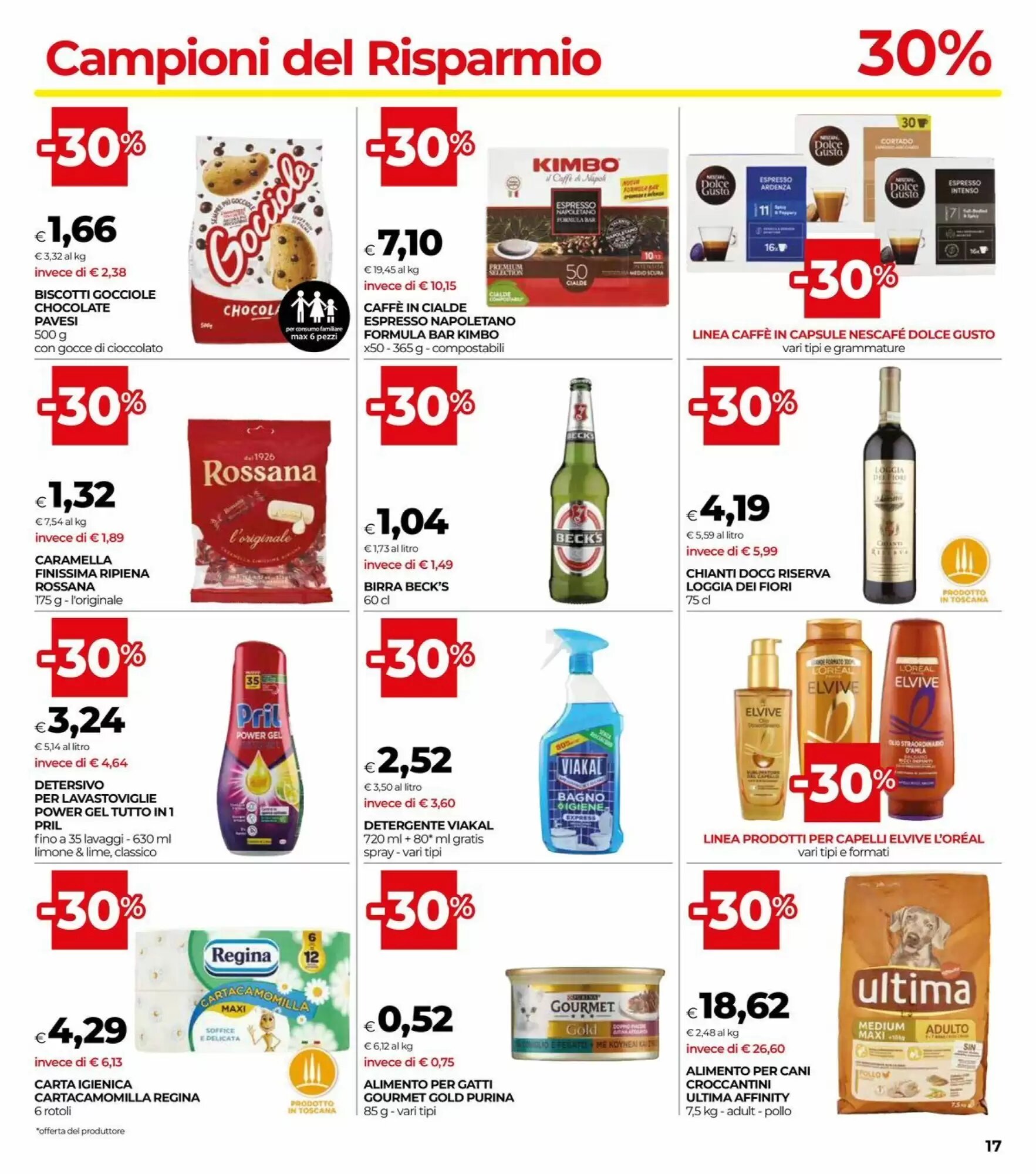 Volantino promozionale Coop  valide dal 27/08/2026 - Pagina 17.