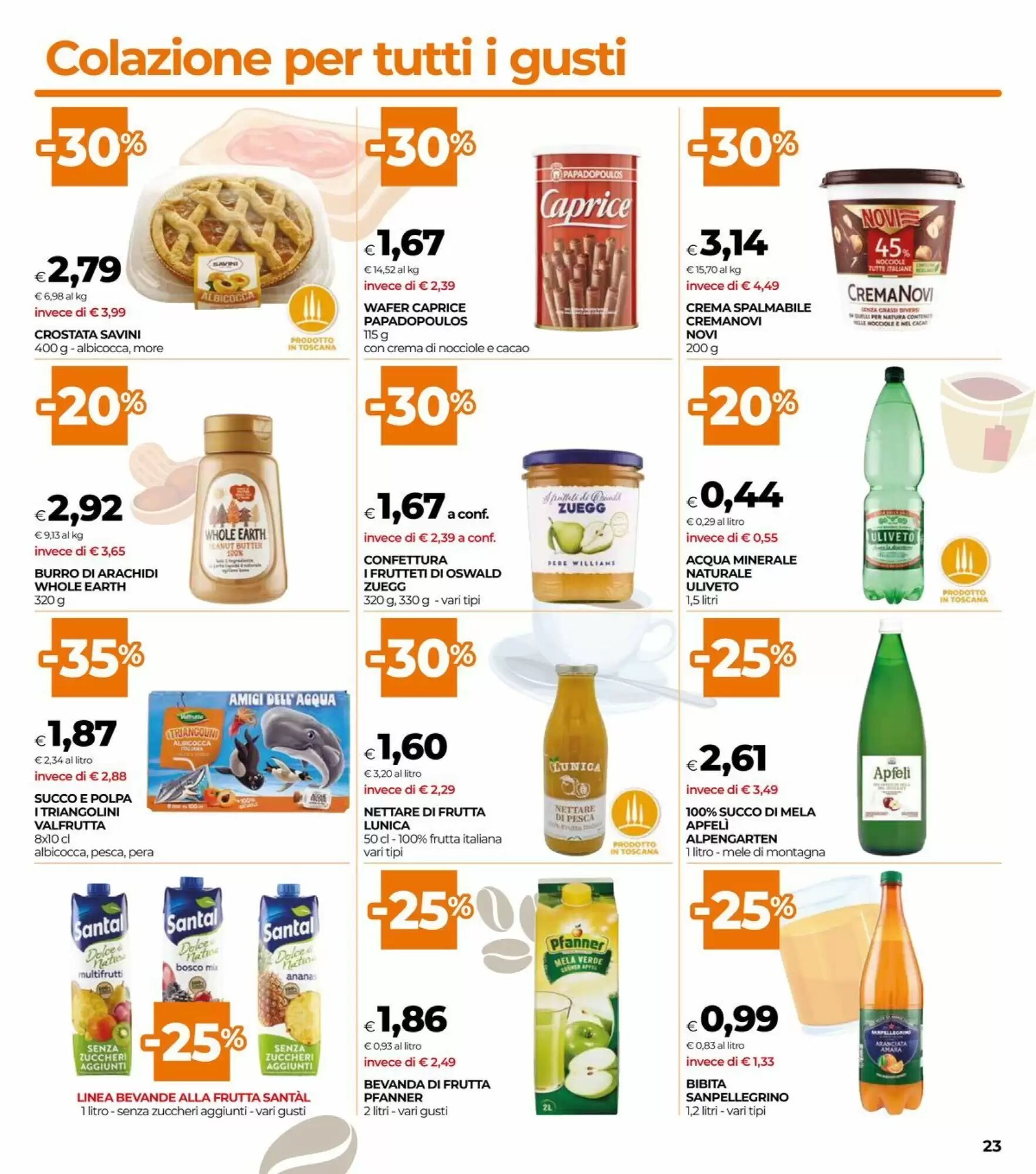 Volantino promozionale Coop  valide dal 27/08/2026 - Pagina 23.