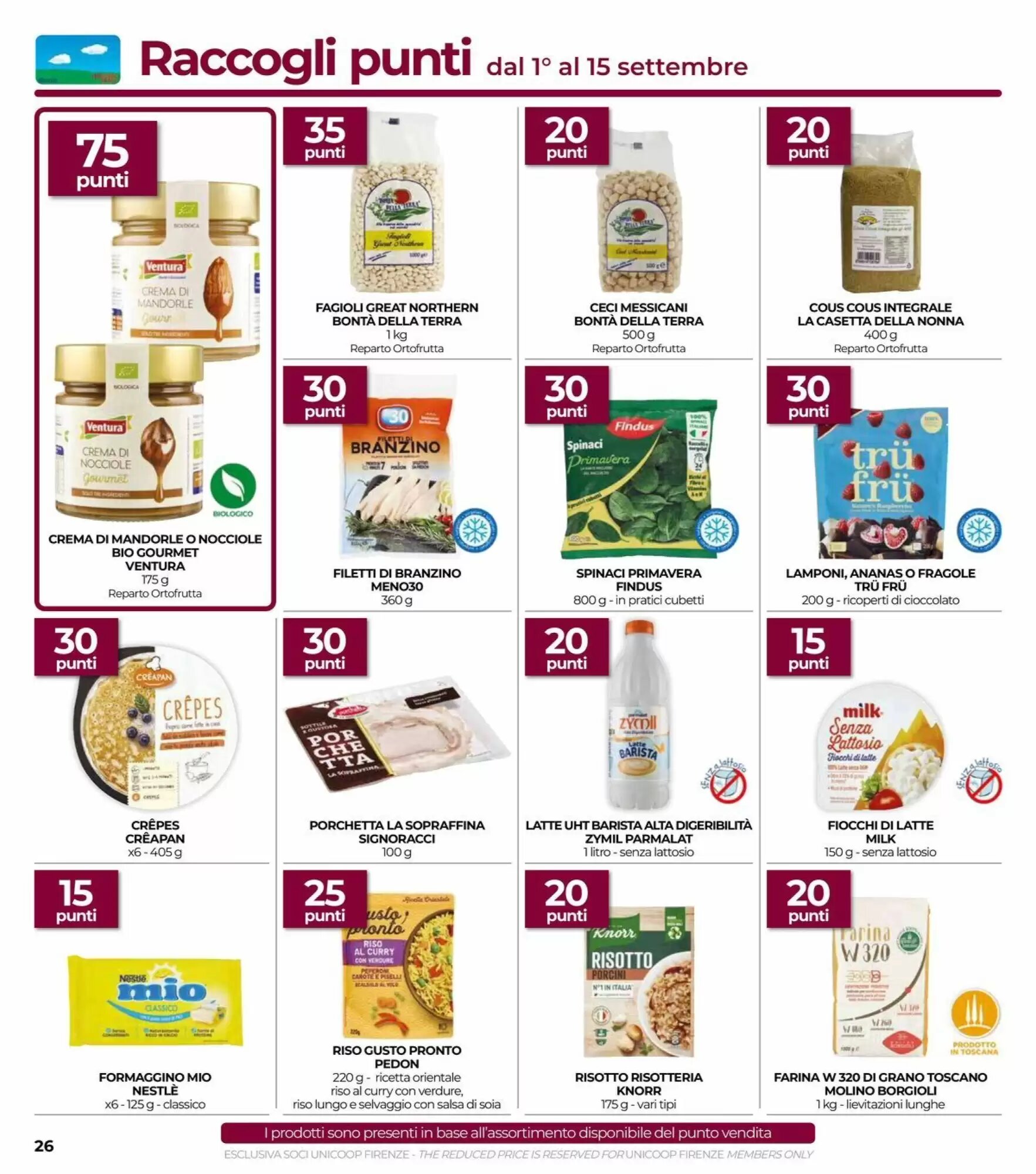 Volantino promozionale Coop  valide dal 27/08/2026 - Pagina 26.