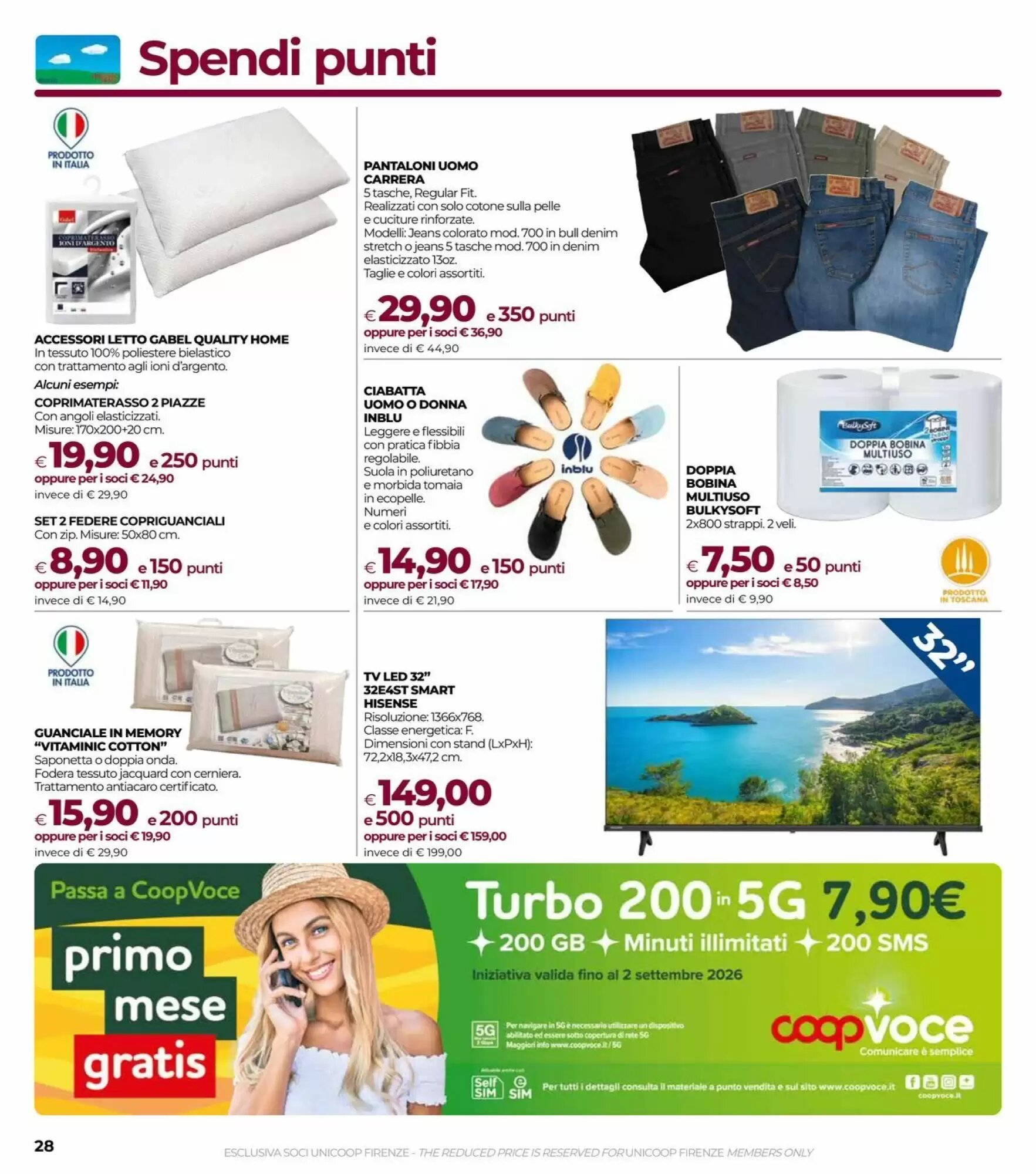 Volantino promozionale Coop  valide dal 27/08/2026 - Pagina 28.