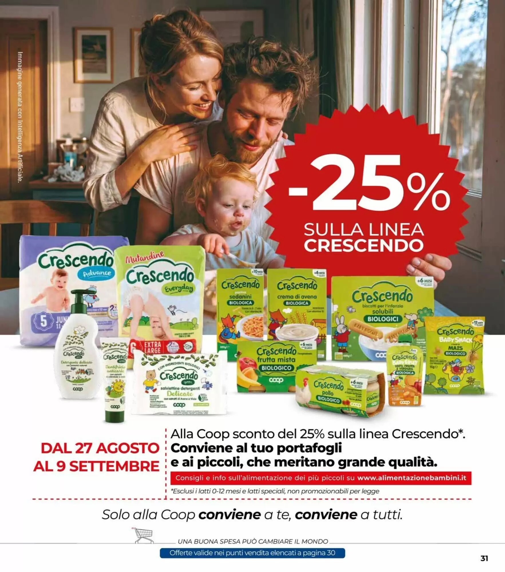 Volantino promozionale Coop  valide dal 27/08/2026 - Pagina 31.