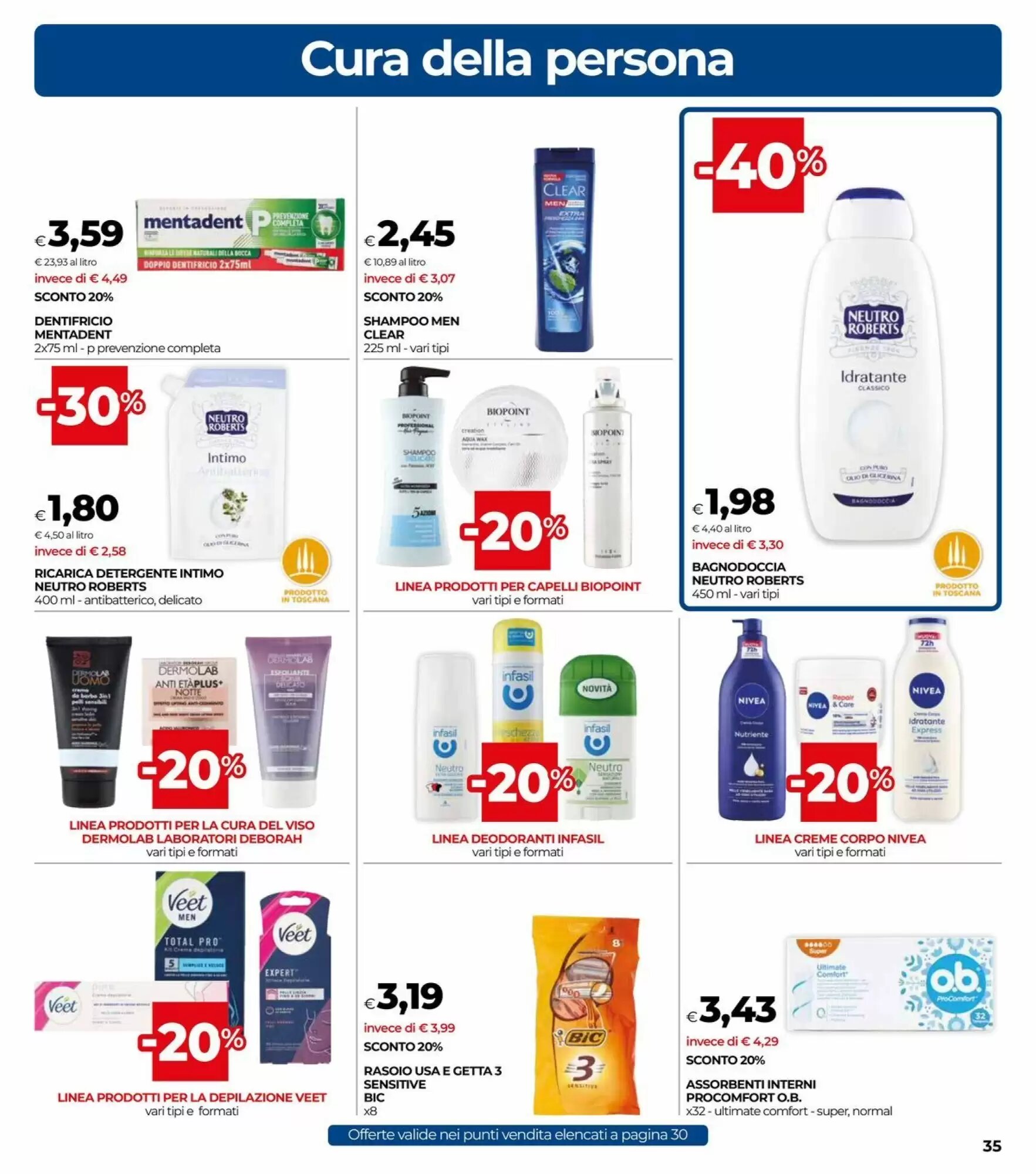 Volantino promozionale Coop  valide dal 27/08/2026 - Pagina 35.