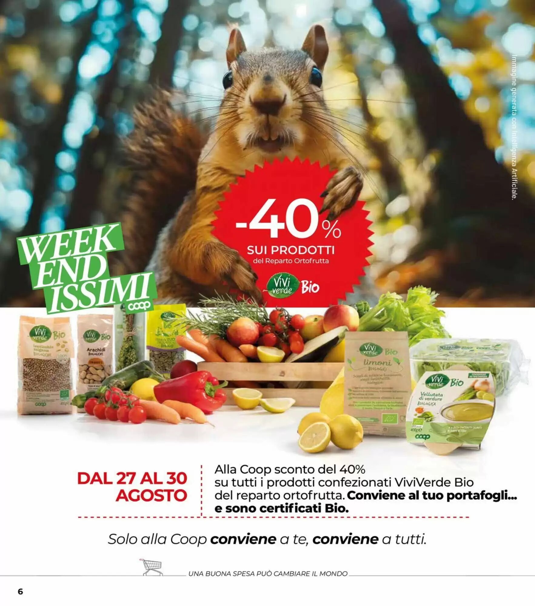 Volantino promozionale Coop  valide dal 27/08/2026 - Pagina 6.