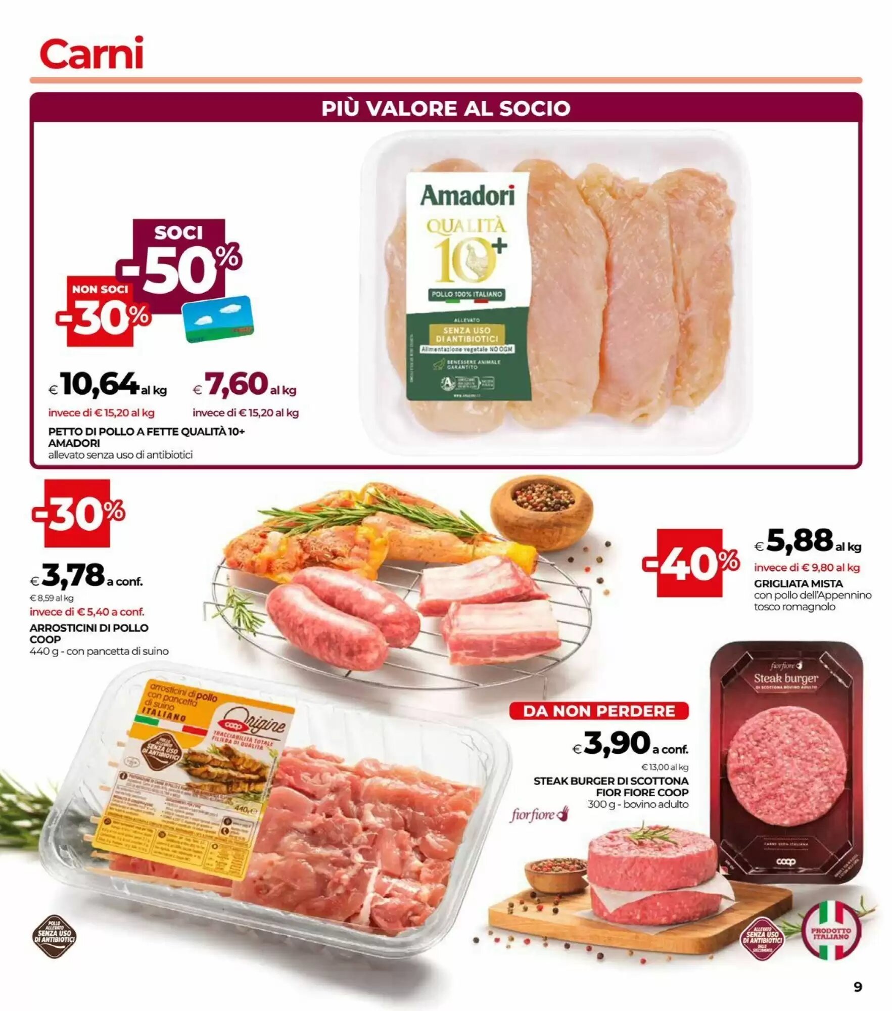 Volantino promozionale Coop  valide dal 27/08/2026 - Pagina 9.