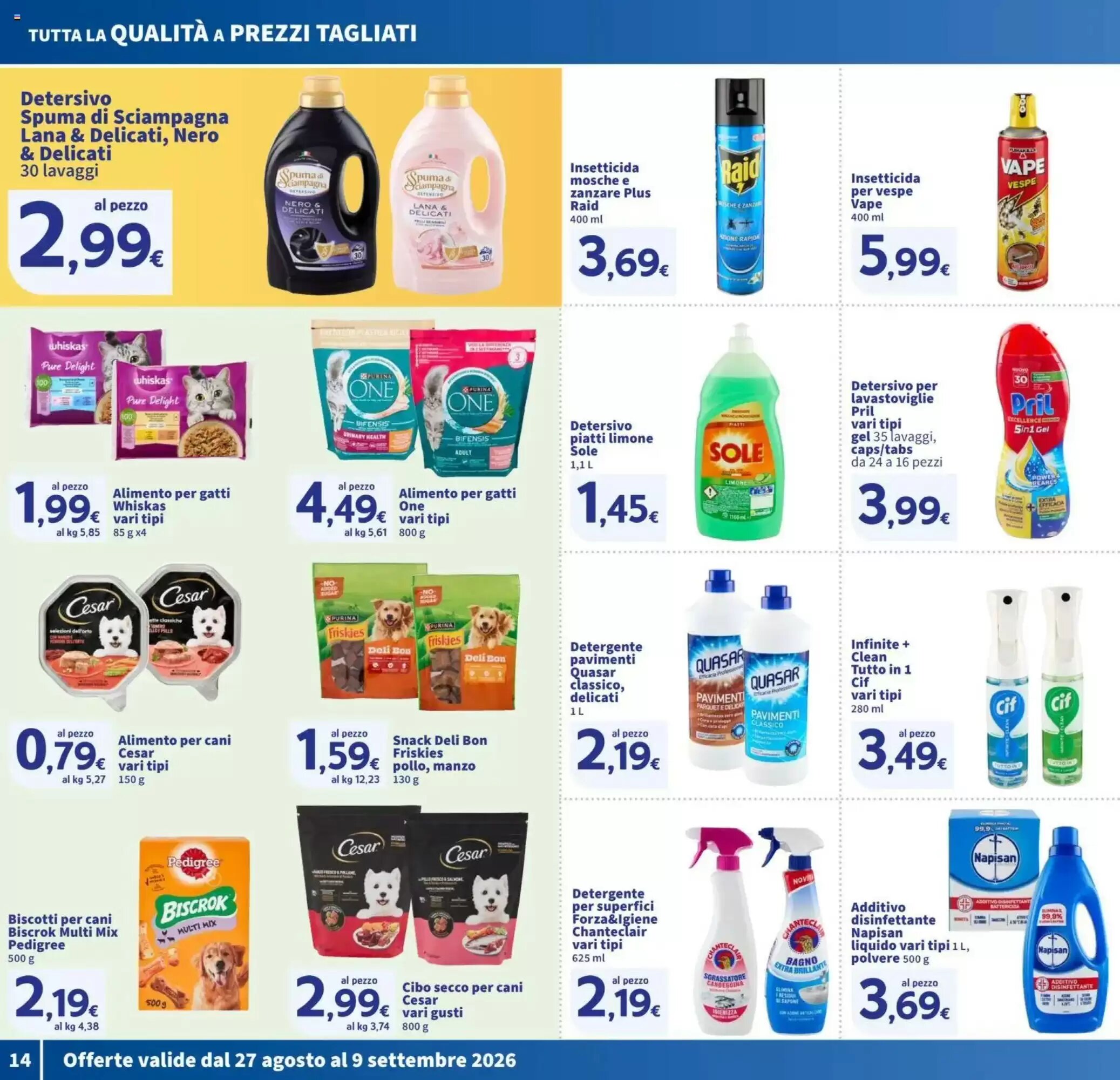 Volantino promozionale Sigma  valide dal 27/08/2026 - Pagina 14.