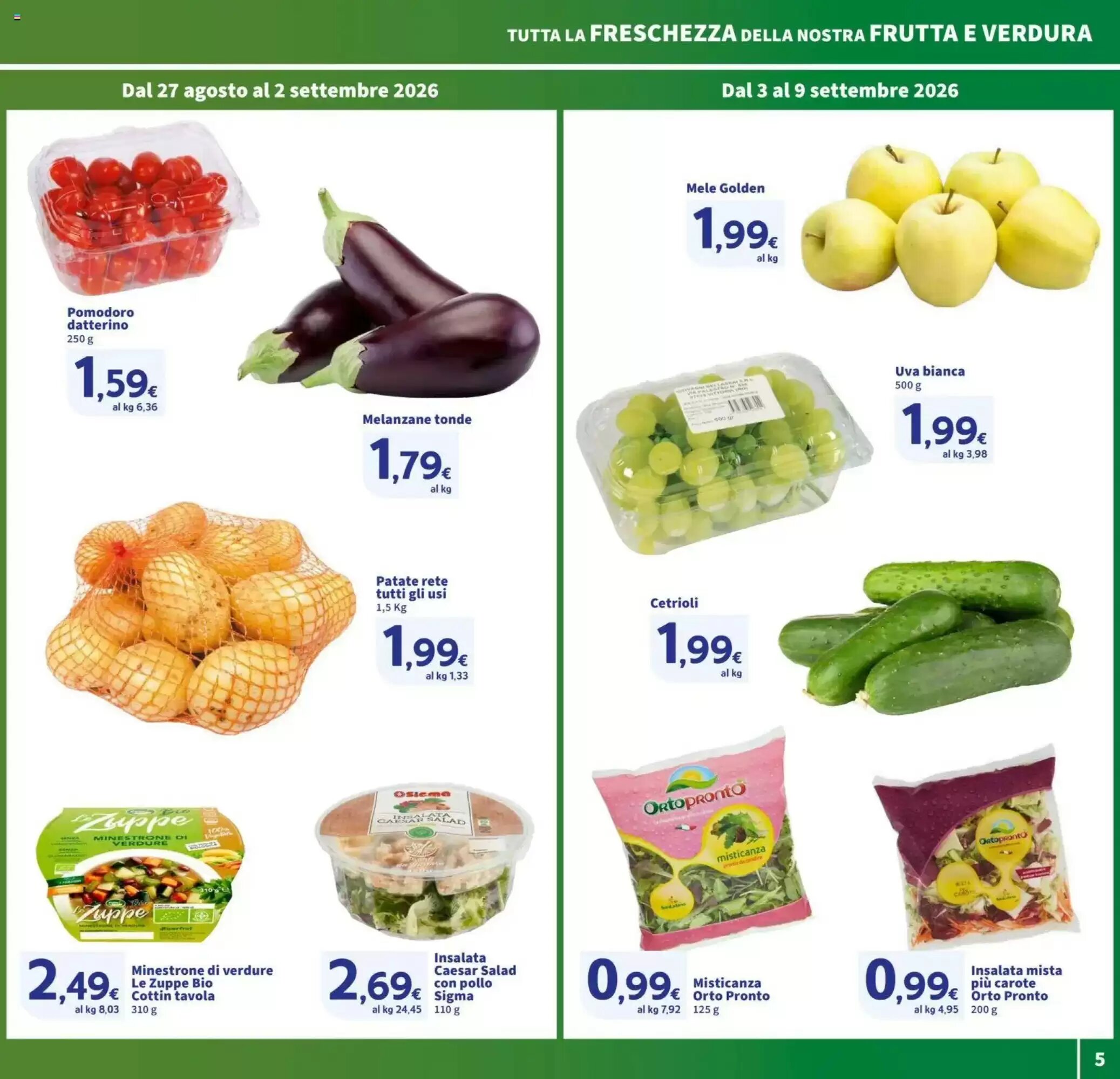 Volantino promozionale Sigma  valide dal 27/08/2026 - Pagina 5.