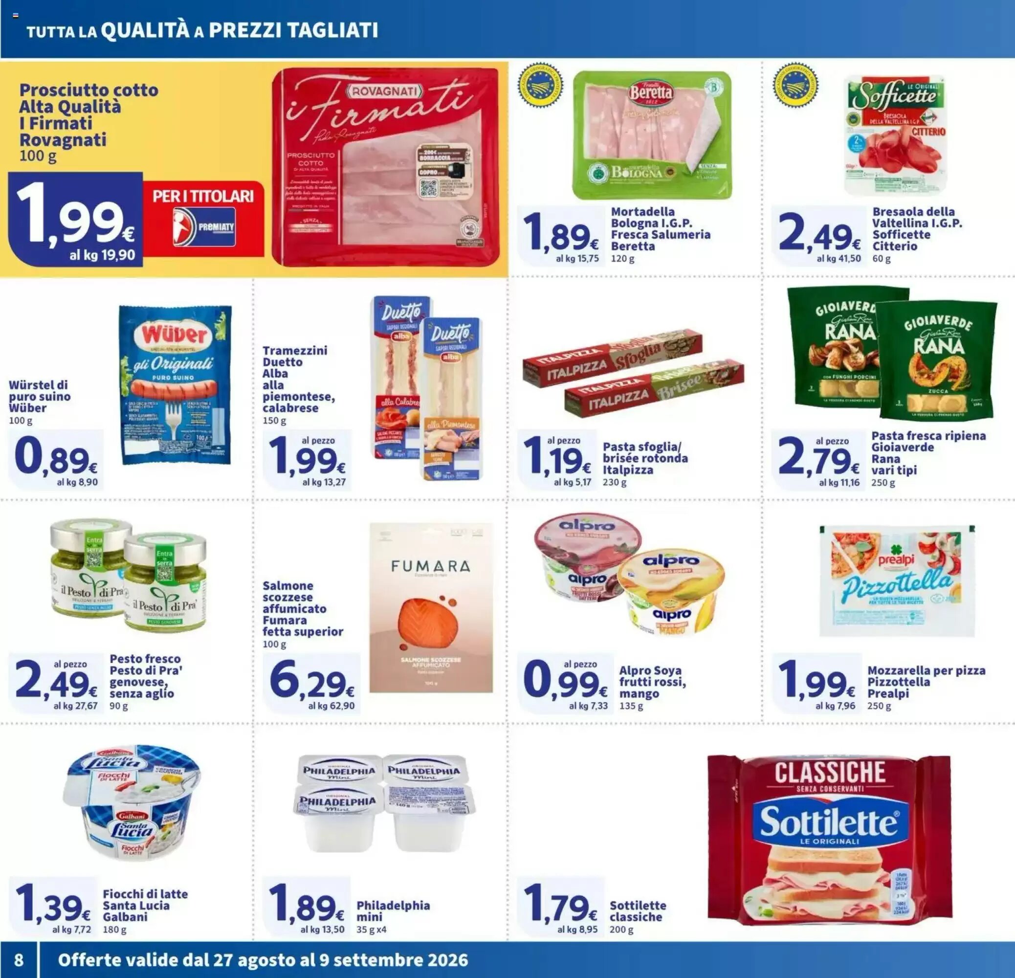 Volantino promozionale Sigma  valide dal 27/08/2026 - Pagina 8.