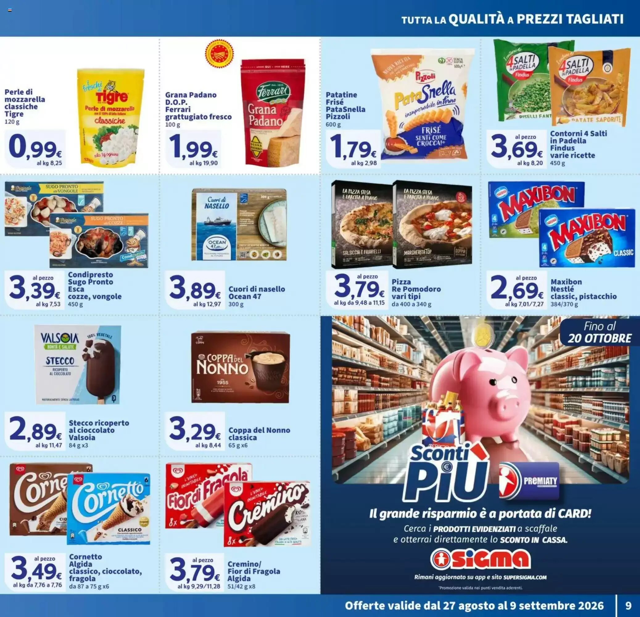 Volantino promozionale Sigma  valide dal 27/08/2026 - Pagina 9.