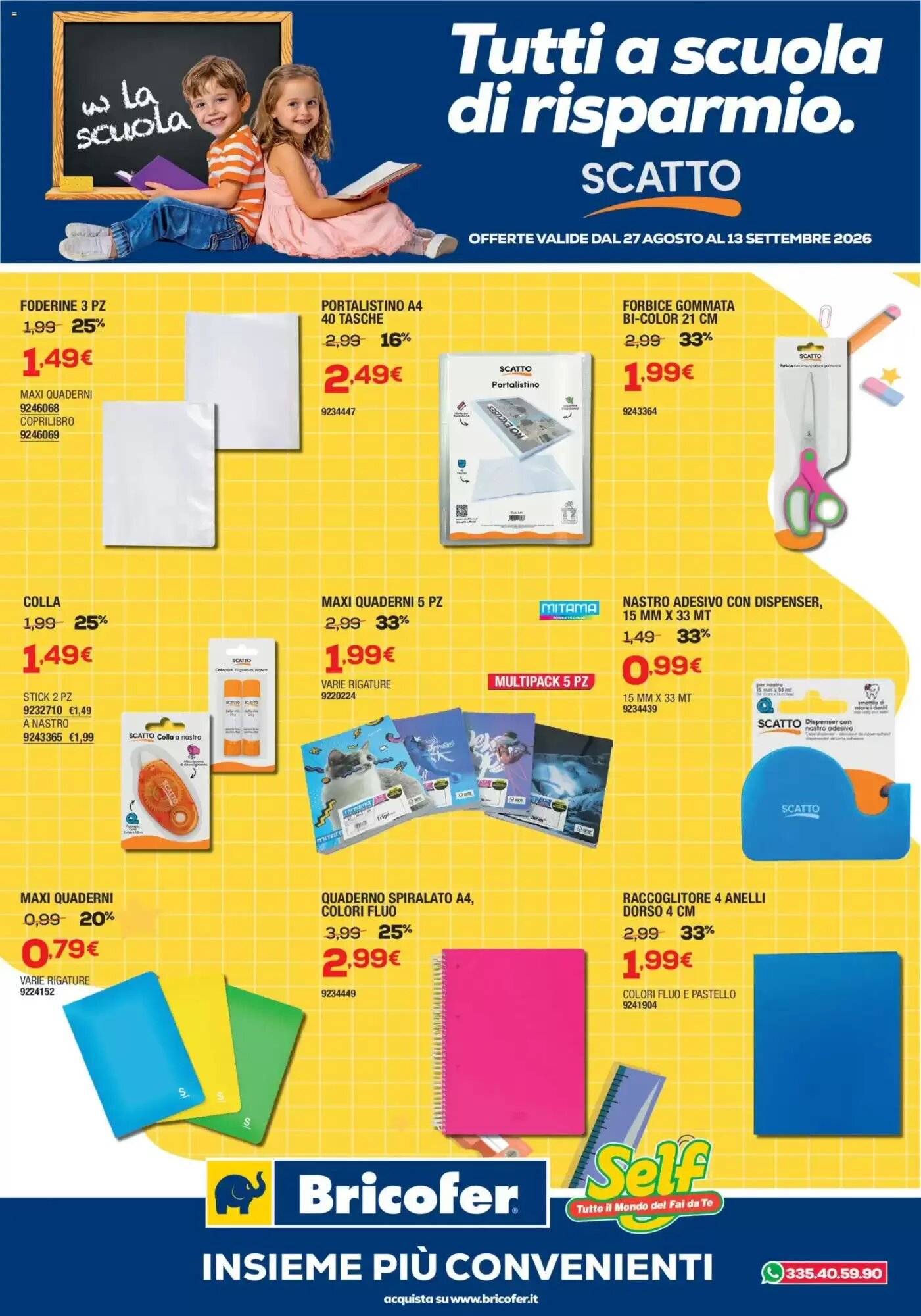 Volantino promozionale Bricofer  valide dal 27/08/2026 - Pagina 3.