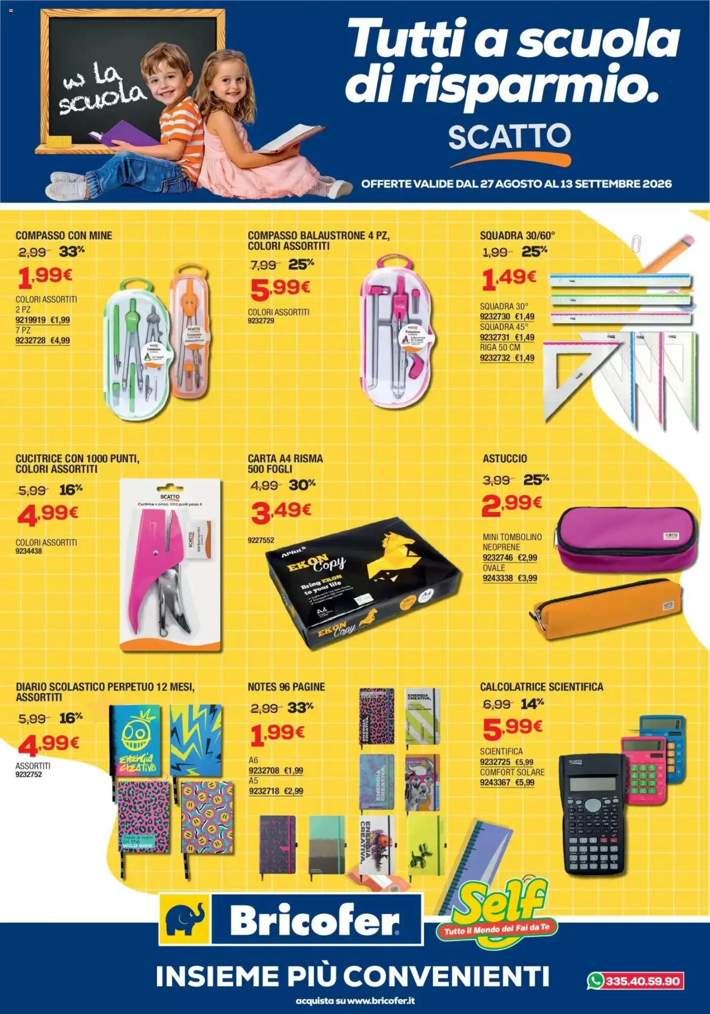 Volantino promozionale Bricofer  valide dal 27/08/2026 - Pagina 4.