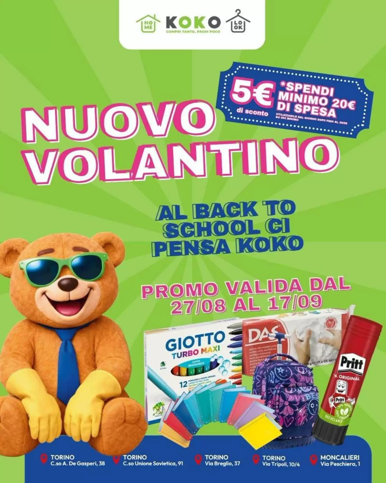 Volantino promozionale KOKO Emporio  valide dal 27/08/2026 - Pagina 1.