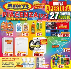Volantino promozionale Maury's  valide dal 27/08/2026