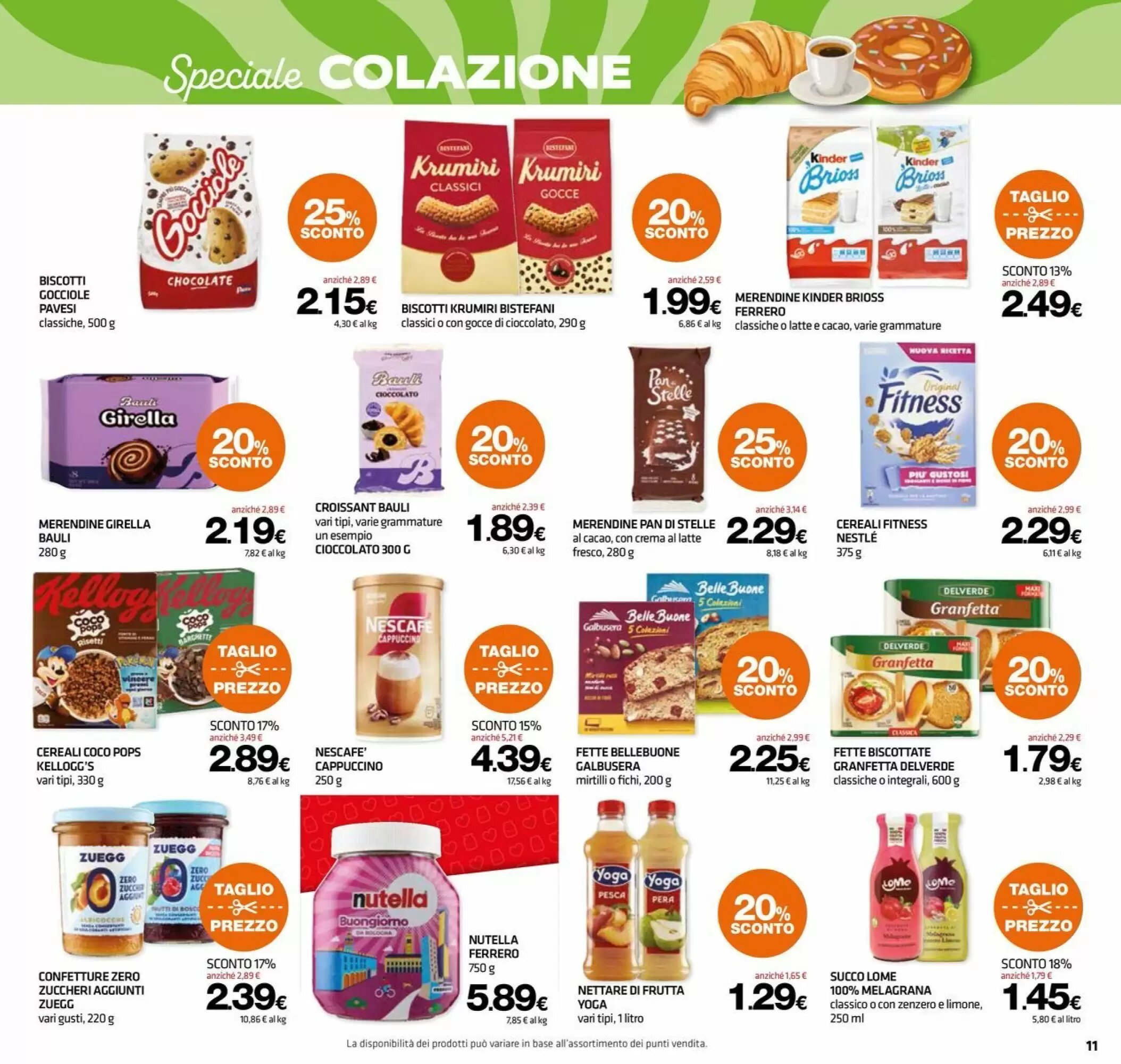 Volantino promozionale Superconti  valide dal 27/08/2026 - Pagina 11.