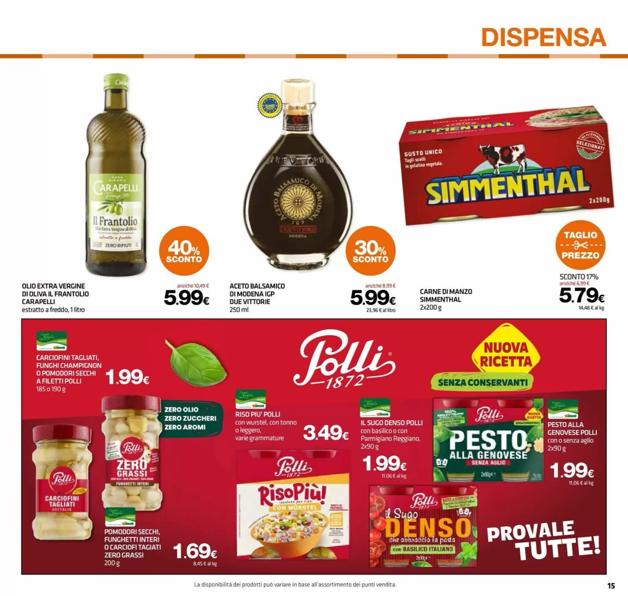 Volantino promozionale Superconti  valide dal 27/08/2026 - Pagina 15.