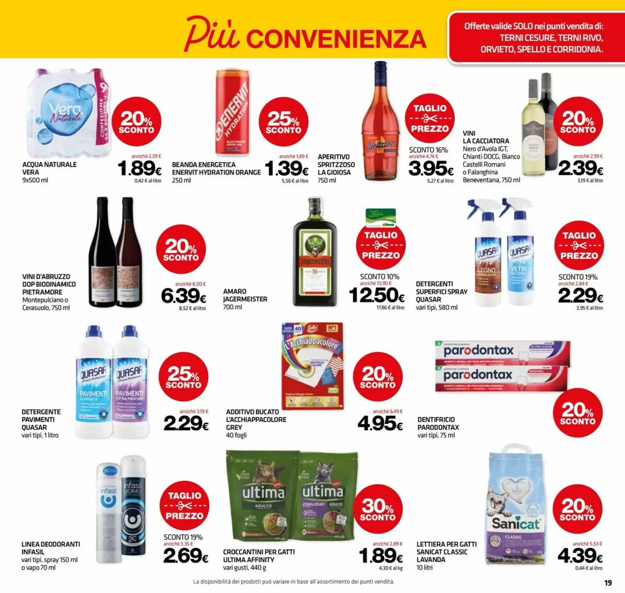 Volantino promozionale Superconti  valide dal 27/08/2026 - Pagina 19.