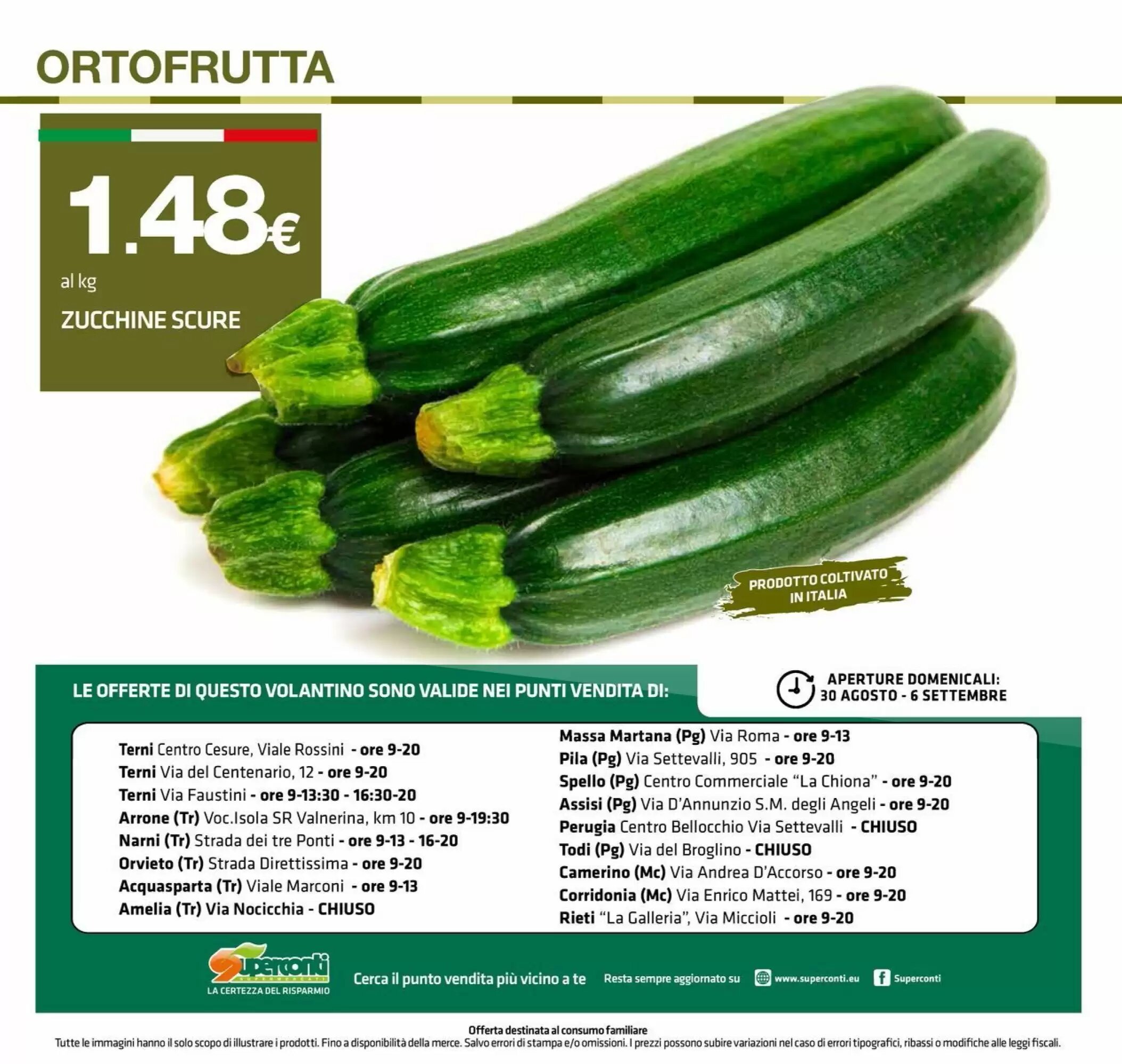 Volantino promozionale Superconti  valide dal 27/08/2026 - Pagina 20.