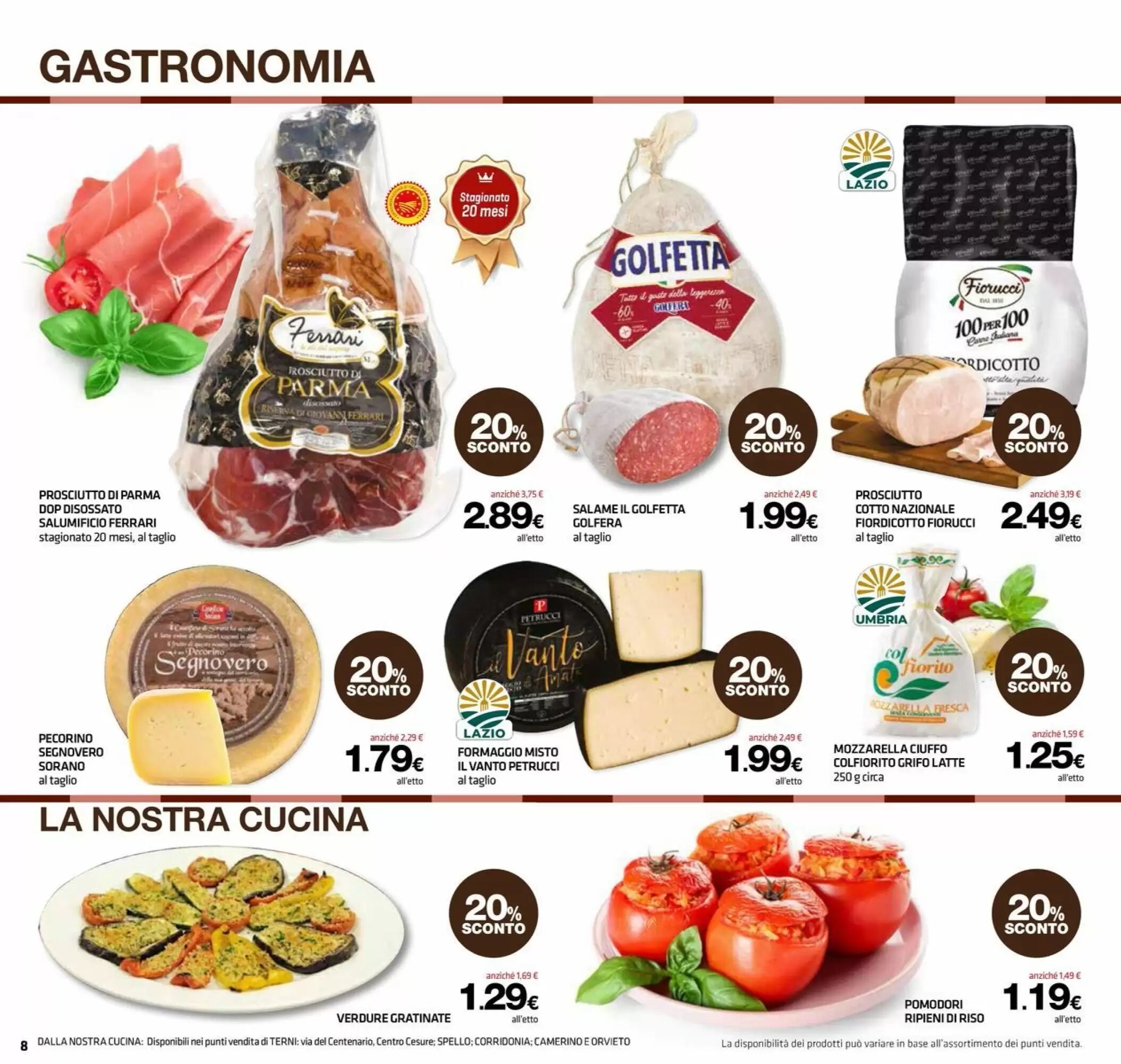 Volantino promozionale Superconti  valide dal 27/08/2026 - Pagina 8.