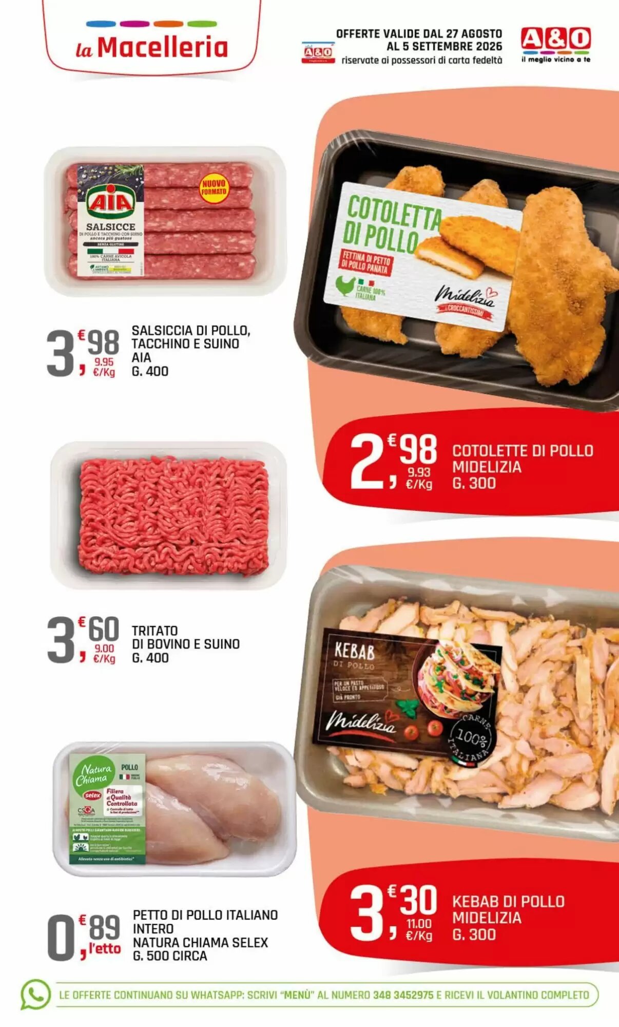 Volantino promozionale A&o  valide dal 27/08/2026 - Pagina 5.