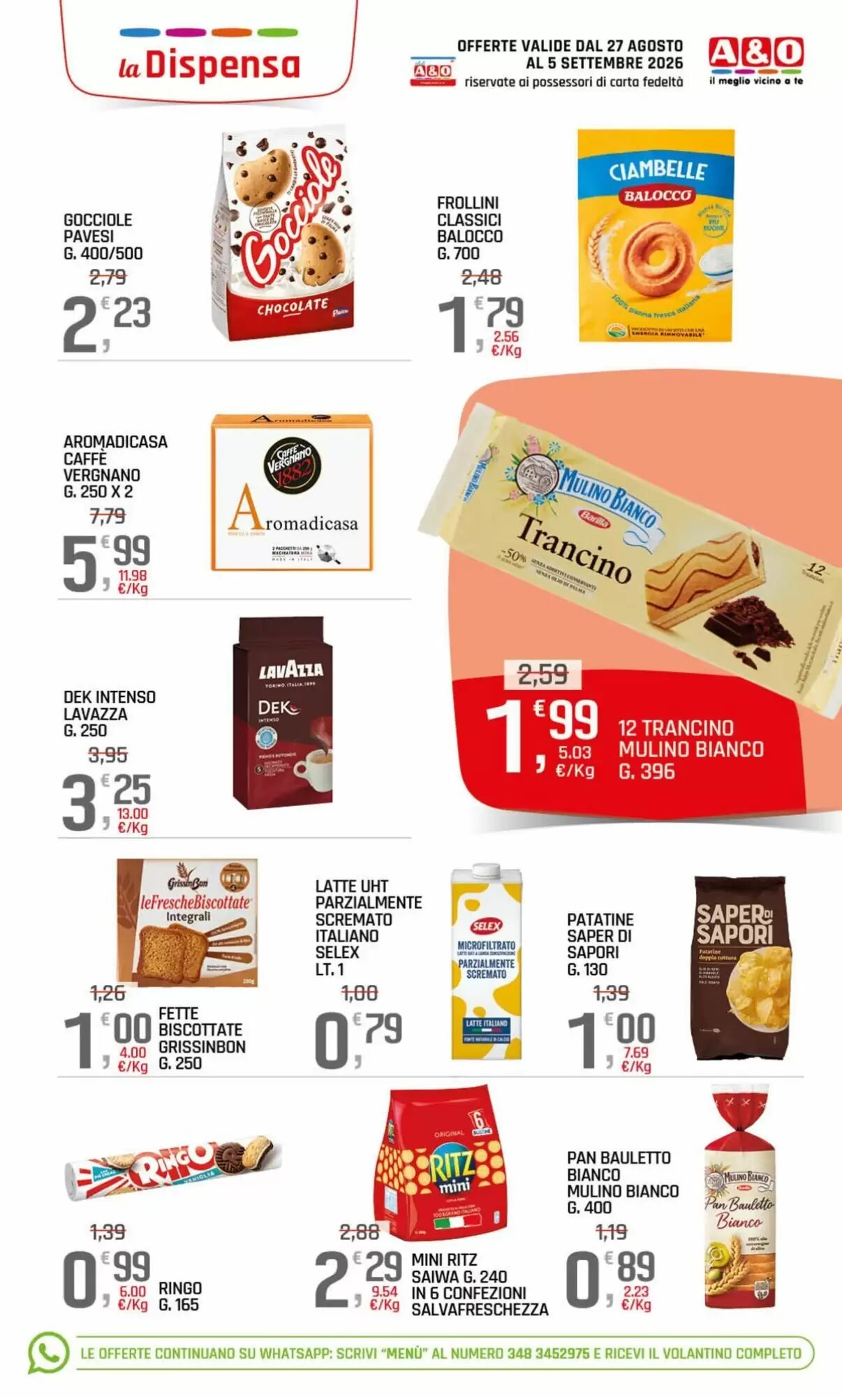 Volantino promozionale A&o  valide dal 27/08/2026 - Pagina 9.