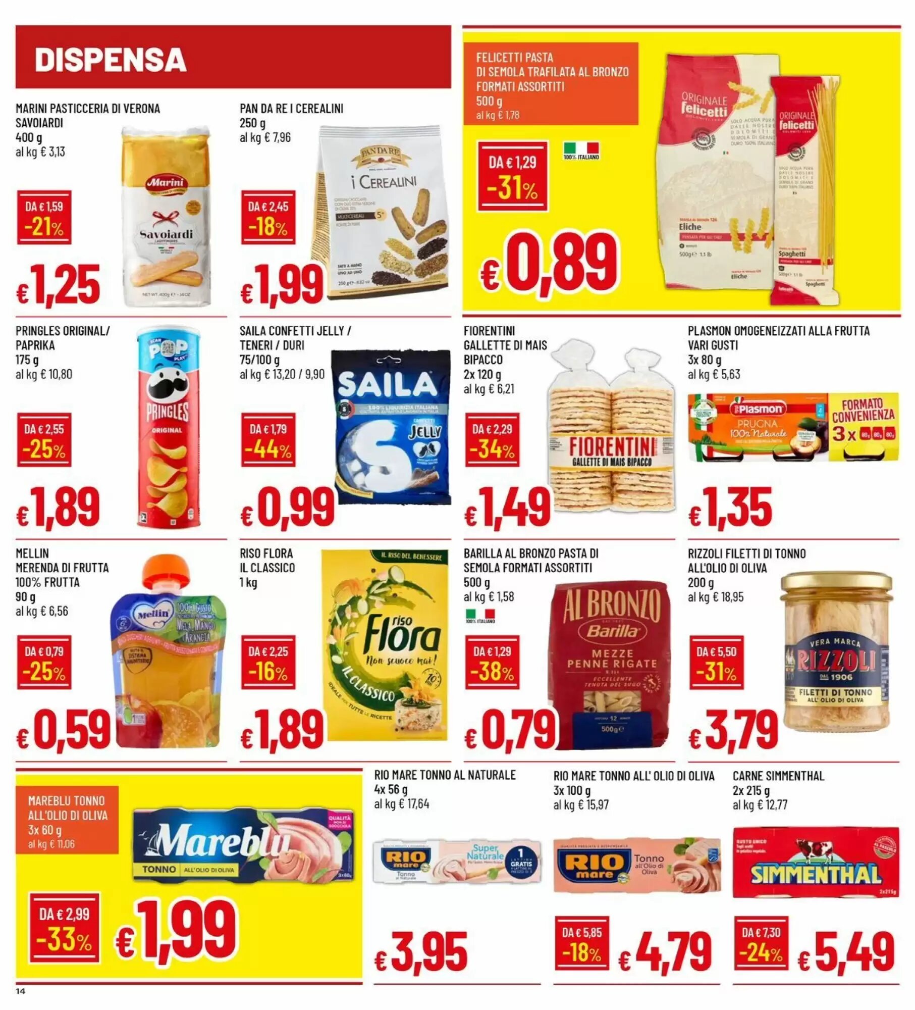 Volantino promozionale IperFamila  valide dal 27/08/2026 - Pagina 14.