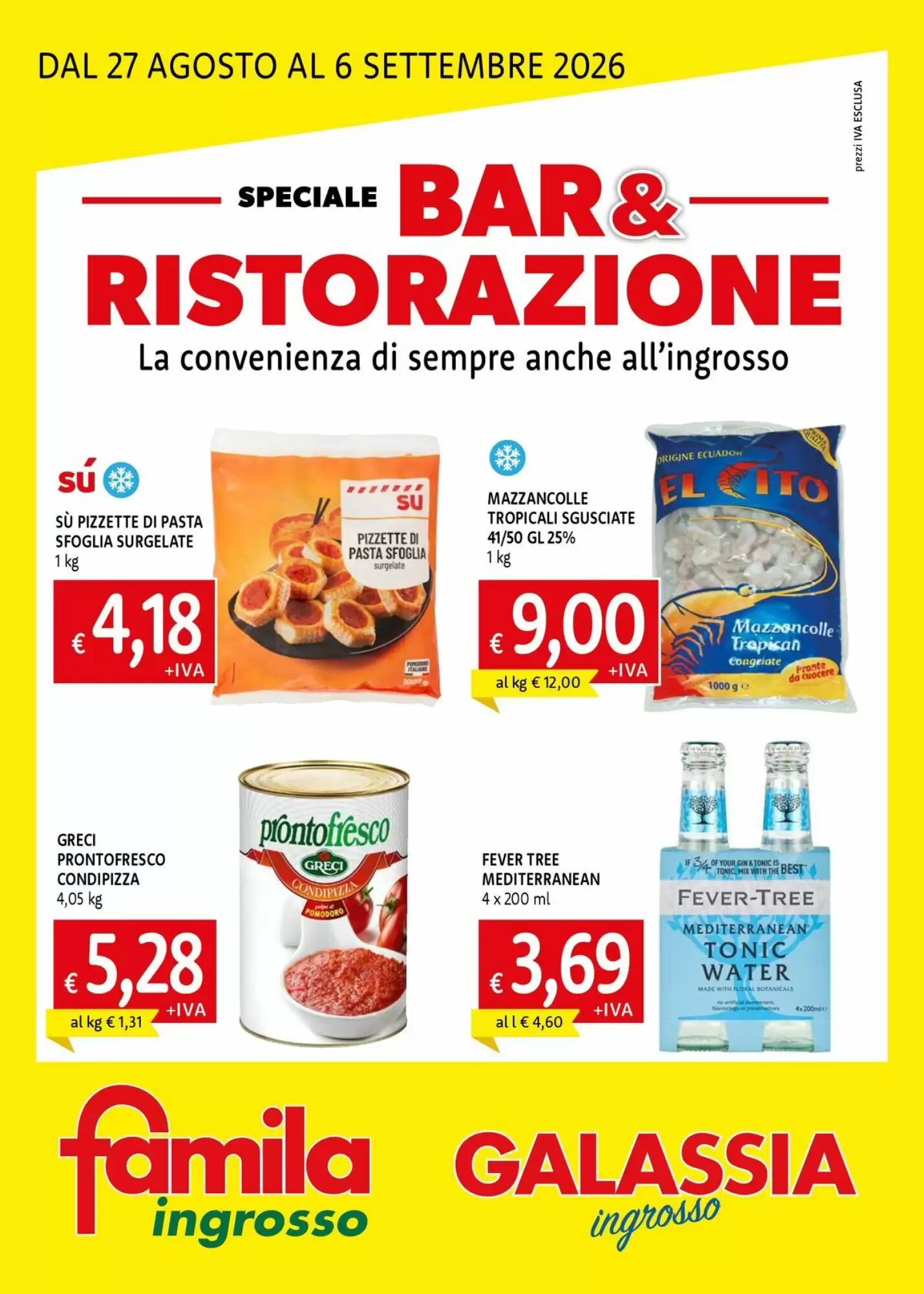 Volantino promozionale IperFamila valide dal 27/08/2026 - Pagina 1.