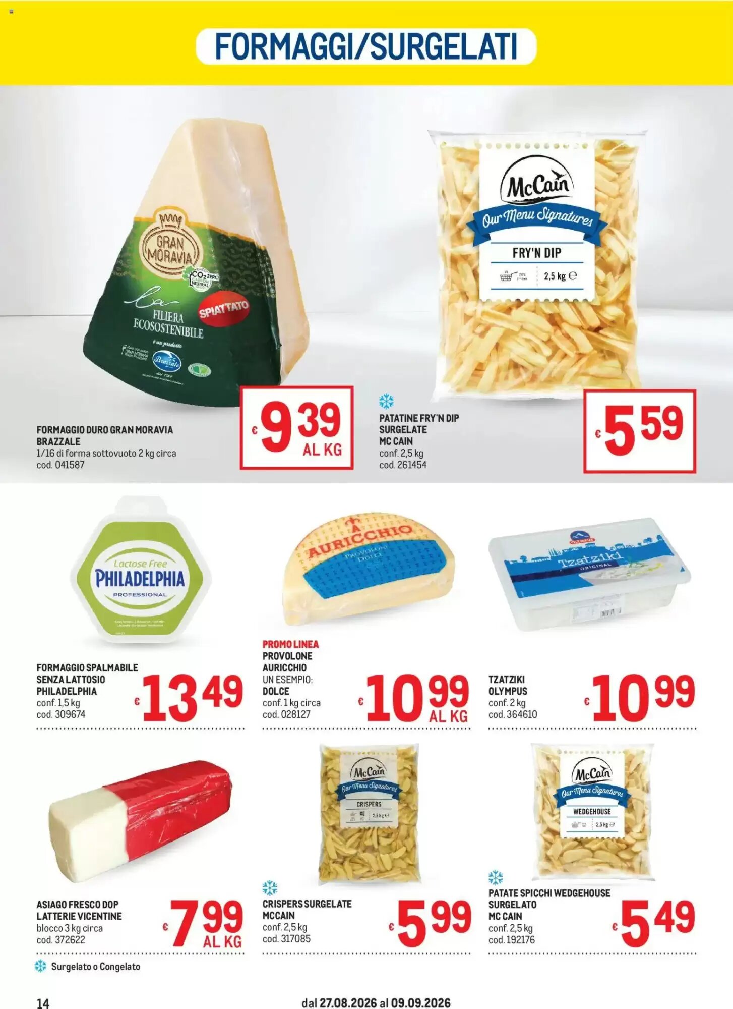 Volantino promozionale Metro  valide dal 27/08/2026 - Pagina 14.