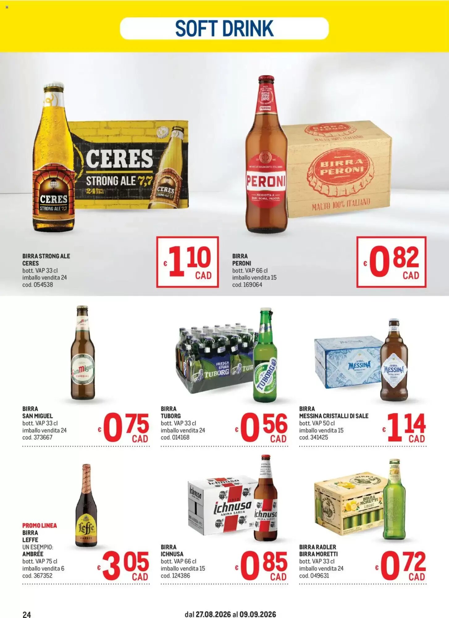 Volantino promozionale Metro  valide dal 27/08/2026 - Pagina 24.
