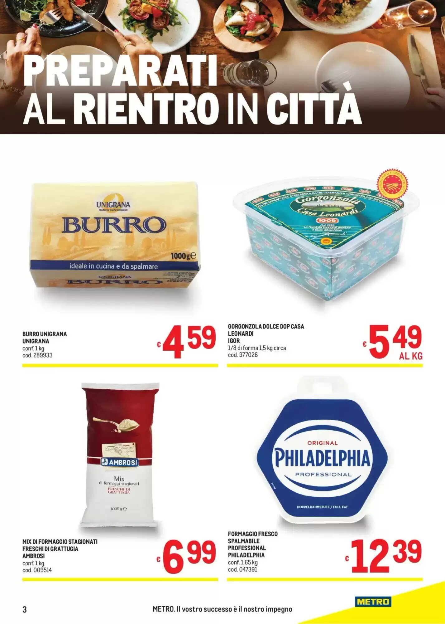 Volantino promozionale Metro  valide dal 27/08/2026 - Pagina 3.