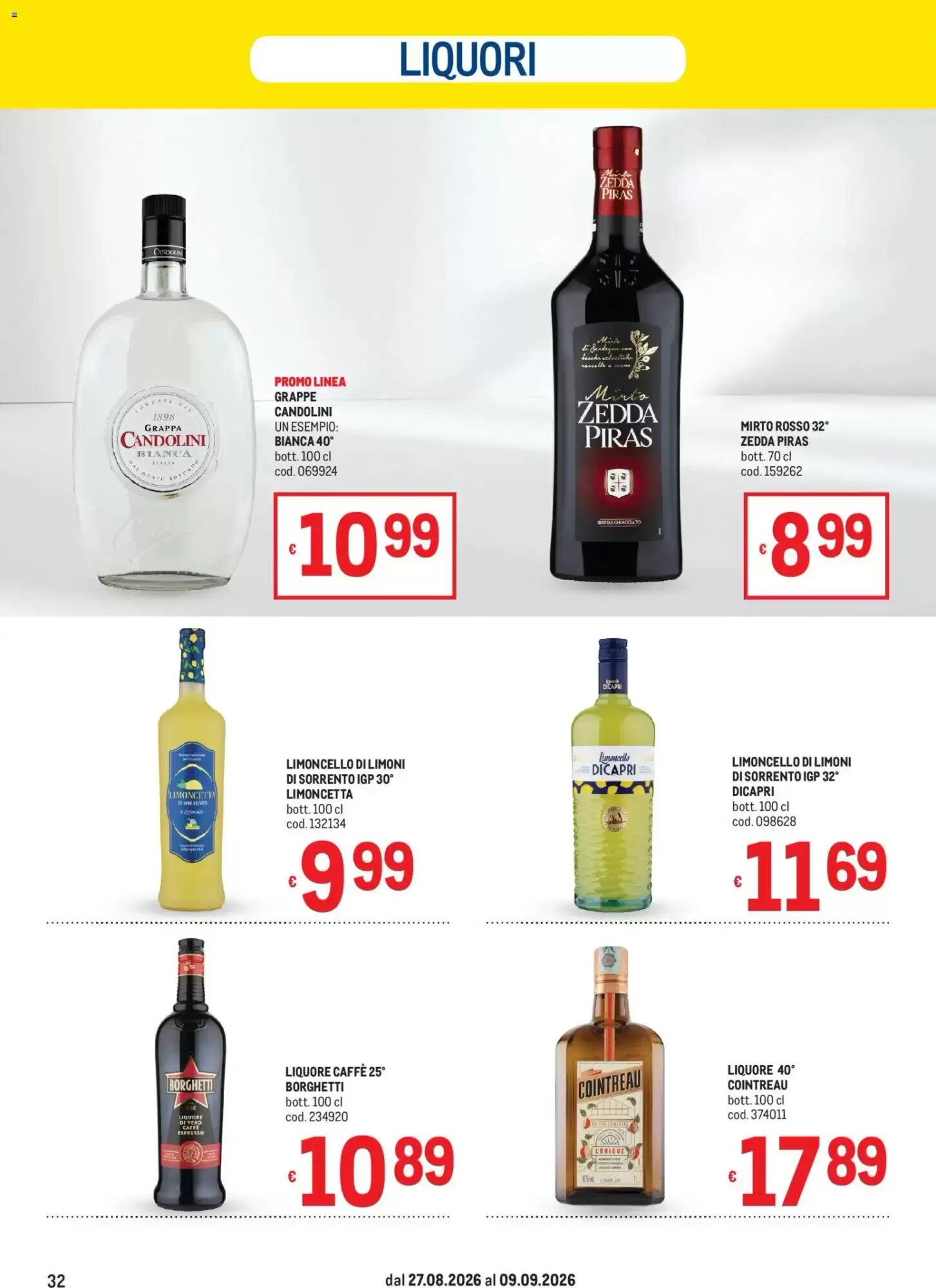 Volantino promozionale Metro  valide dal 27/08/2026 - Pagina 32.