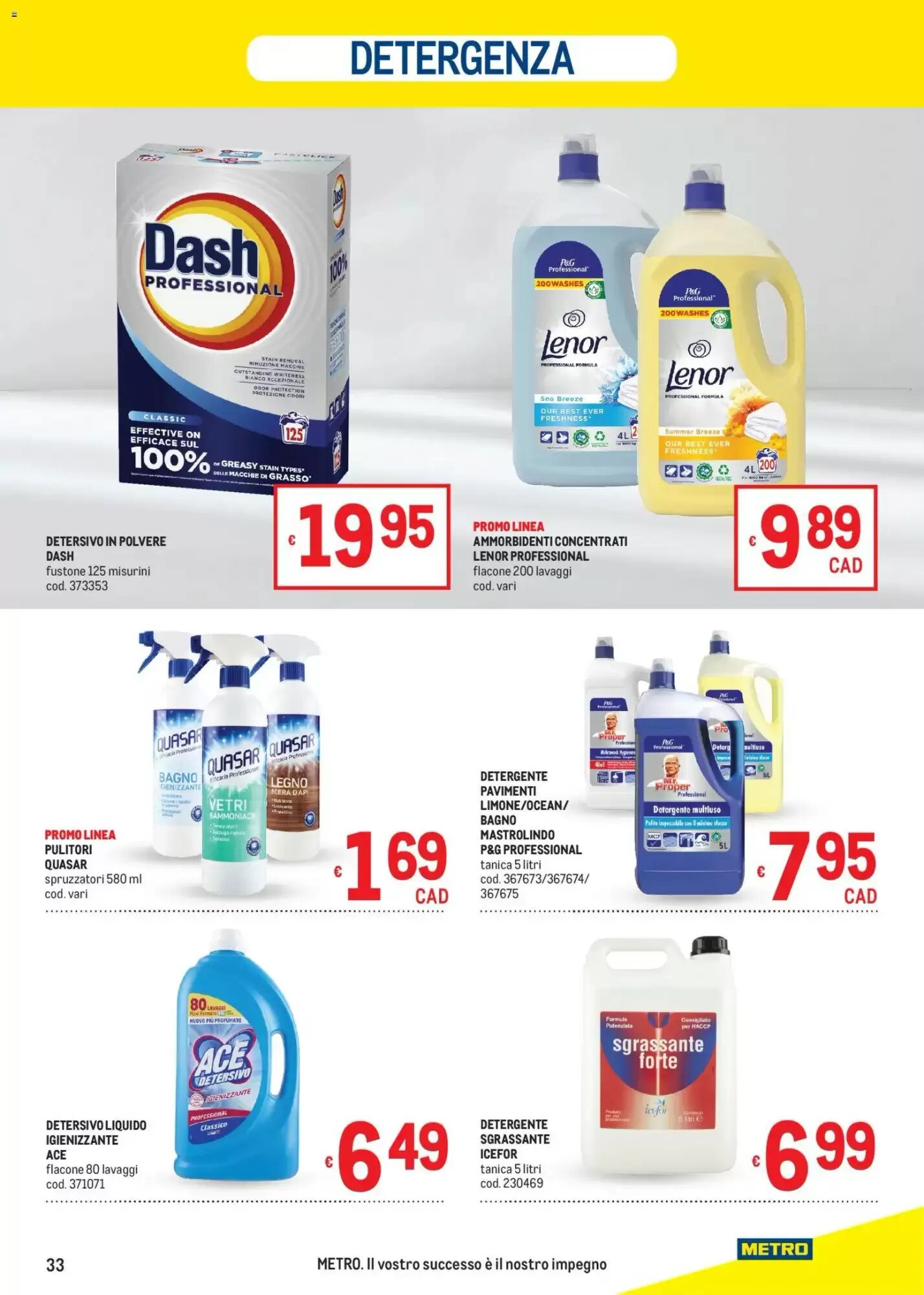 Volantino promozionale Metro  valide dal 27/08/2026 - Pagina 33.