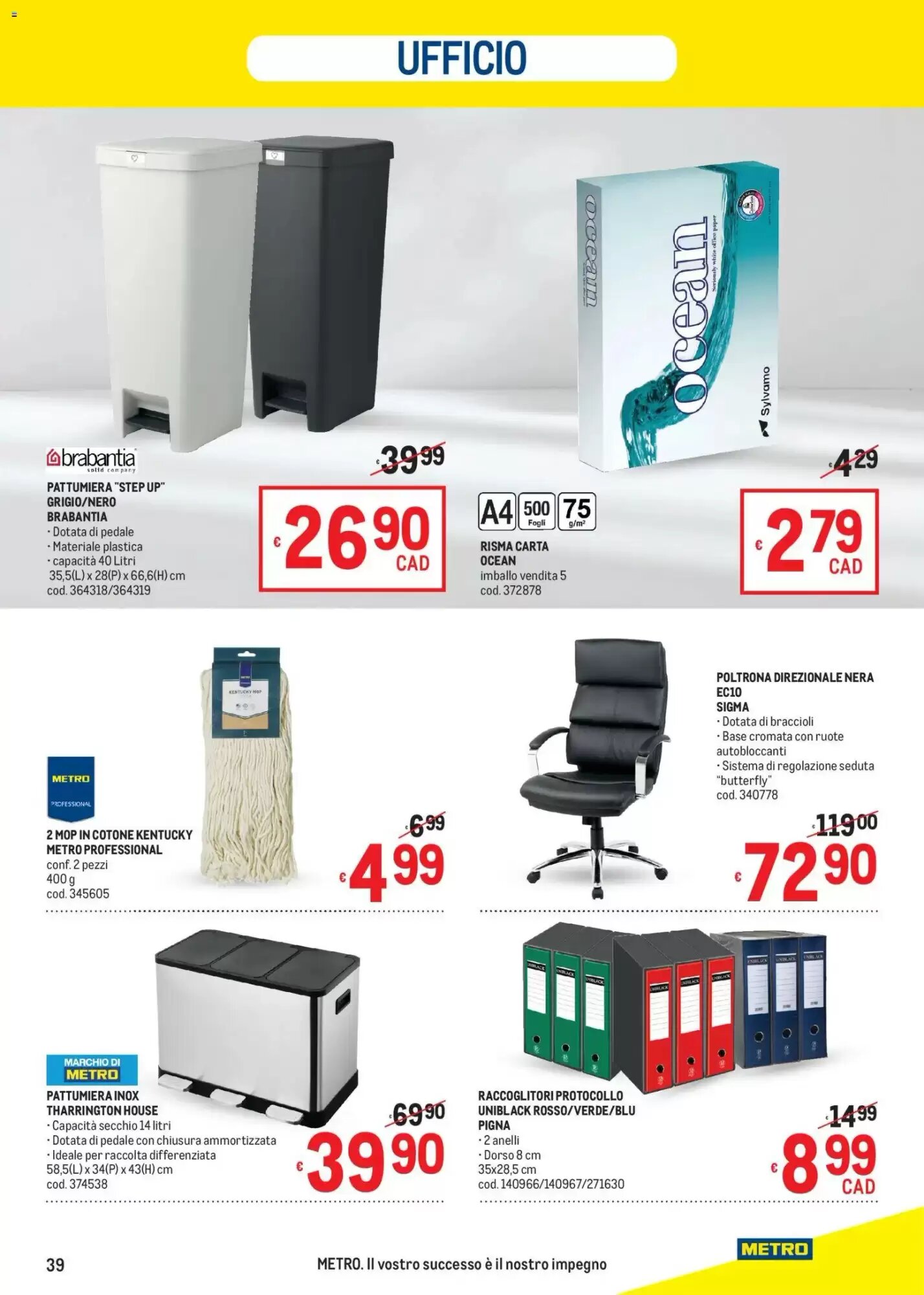 Volantino promozionale Metro  valide dal 27/08/2026 - Pagina 39.