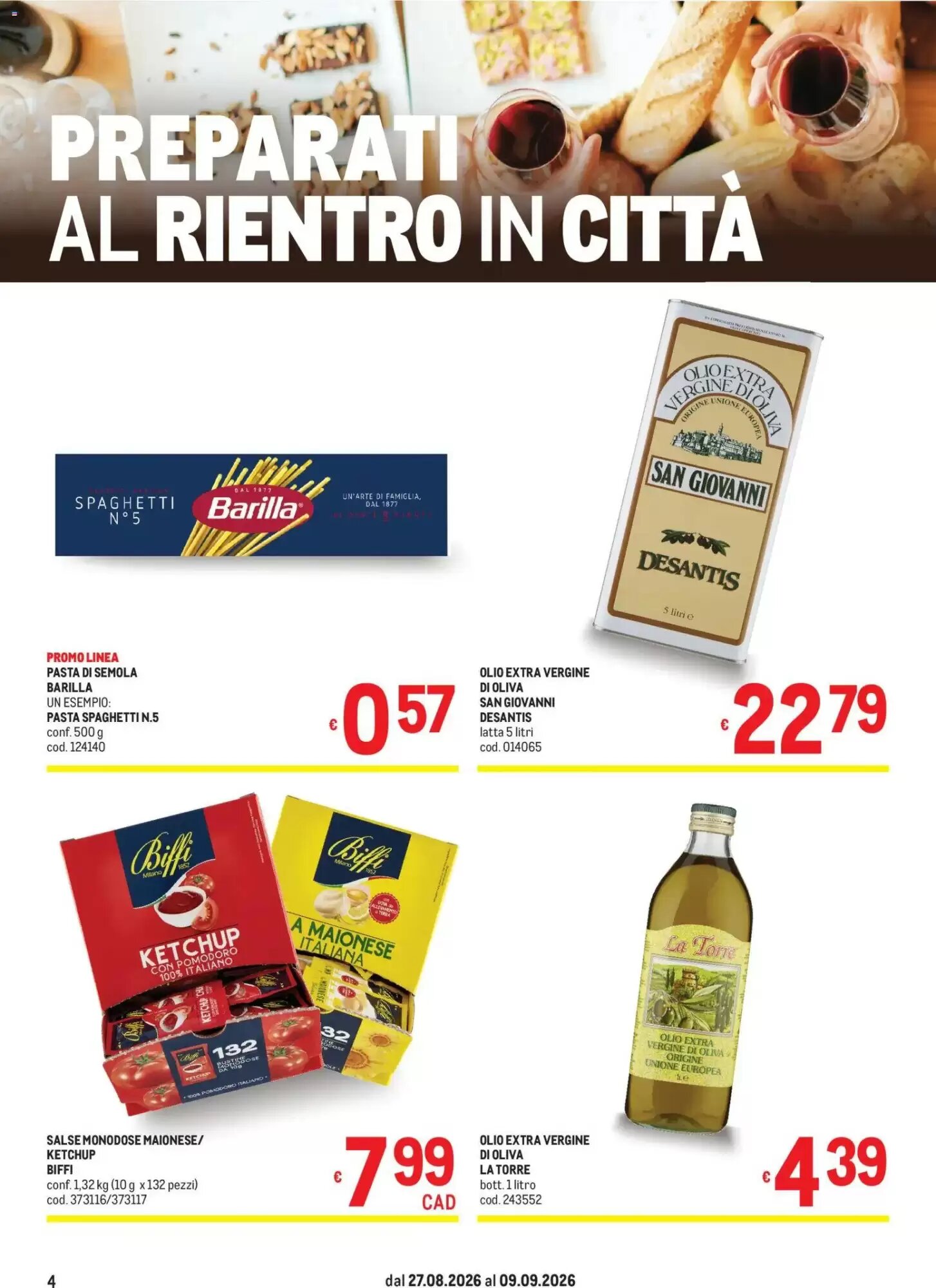 Volantino promozionale Metro  valide dal 27/08/2026 - Pagina 4.