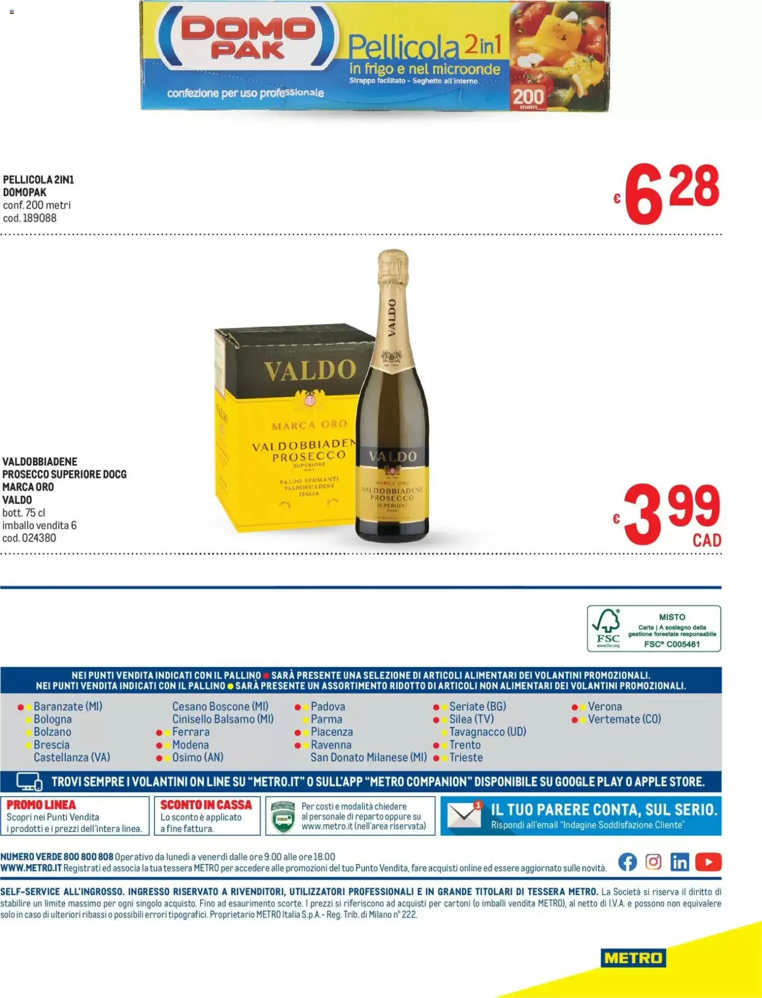 Volantino promozionale Metro  valide dal 27/08/2026 - Pagina 48.