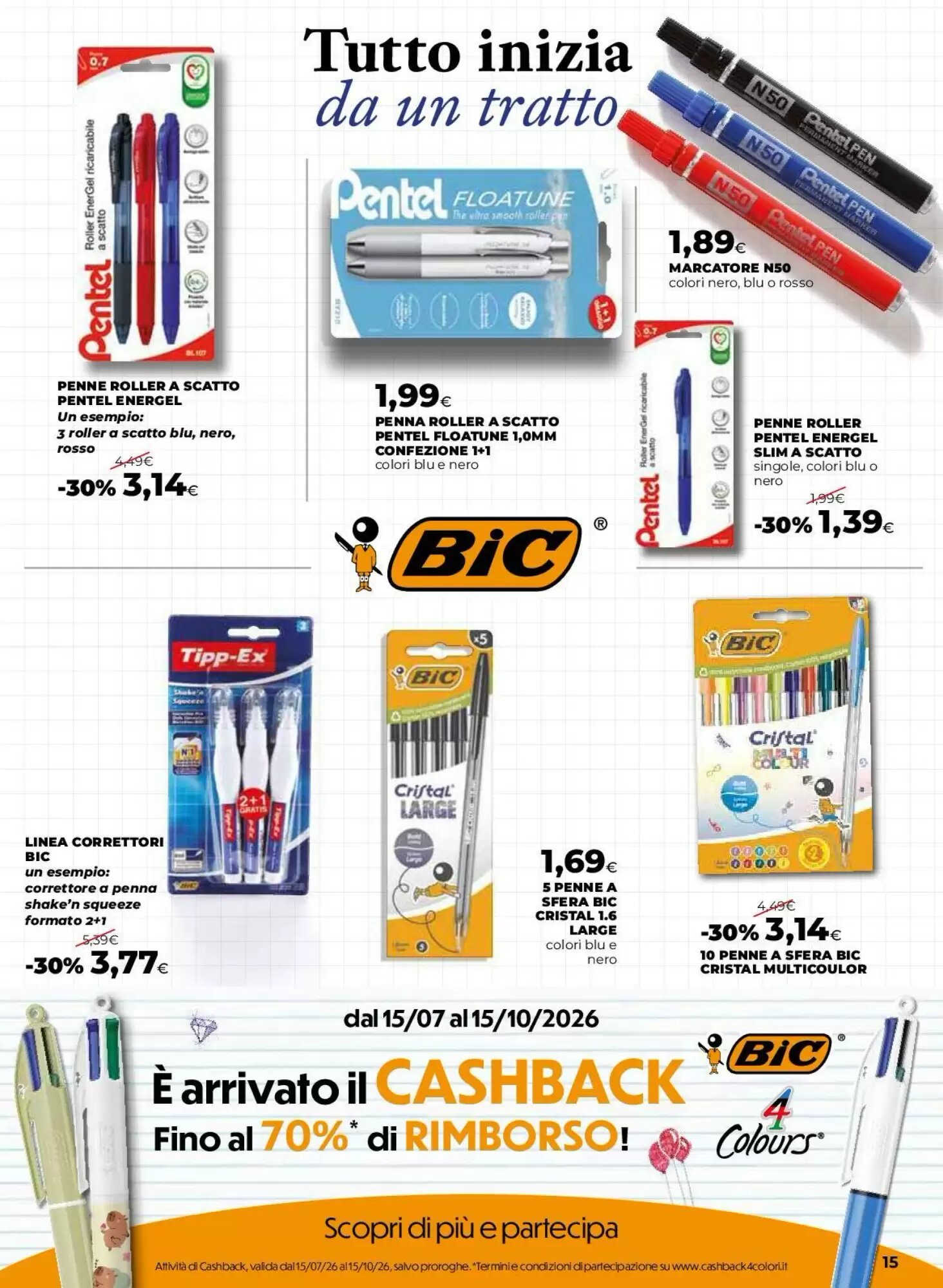 Volantino promozionale Coop Master Alleanza 3.0  valide dal 27/08/2026 - Pagina 15.