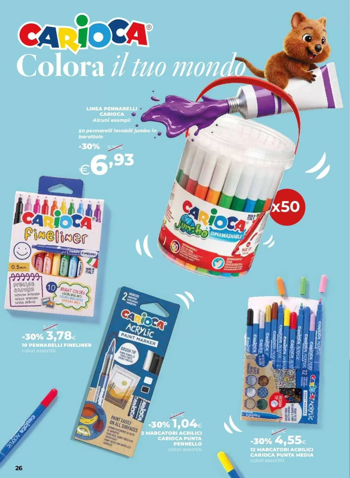 Volantino promozionale Coop Master Alleanza 3.0  valide dal 27/08/2026 - Pagina 26.