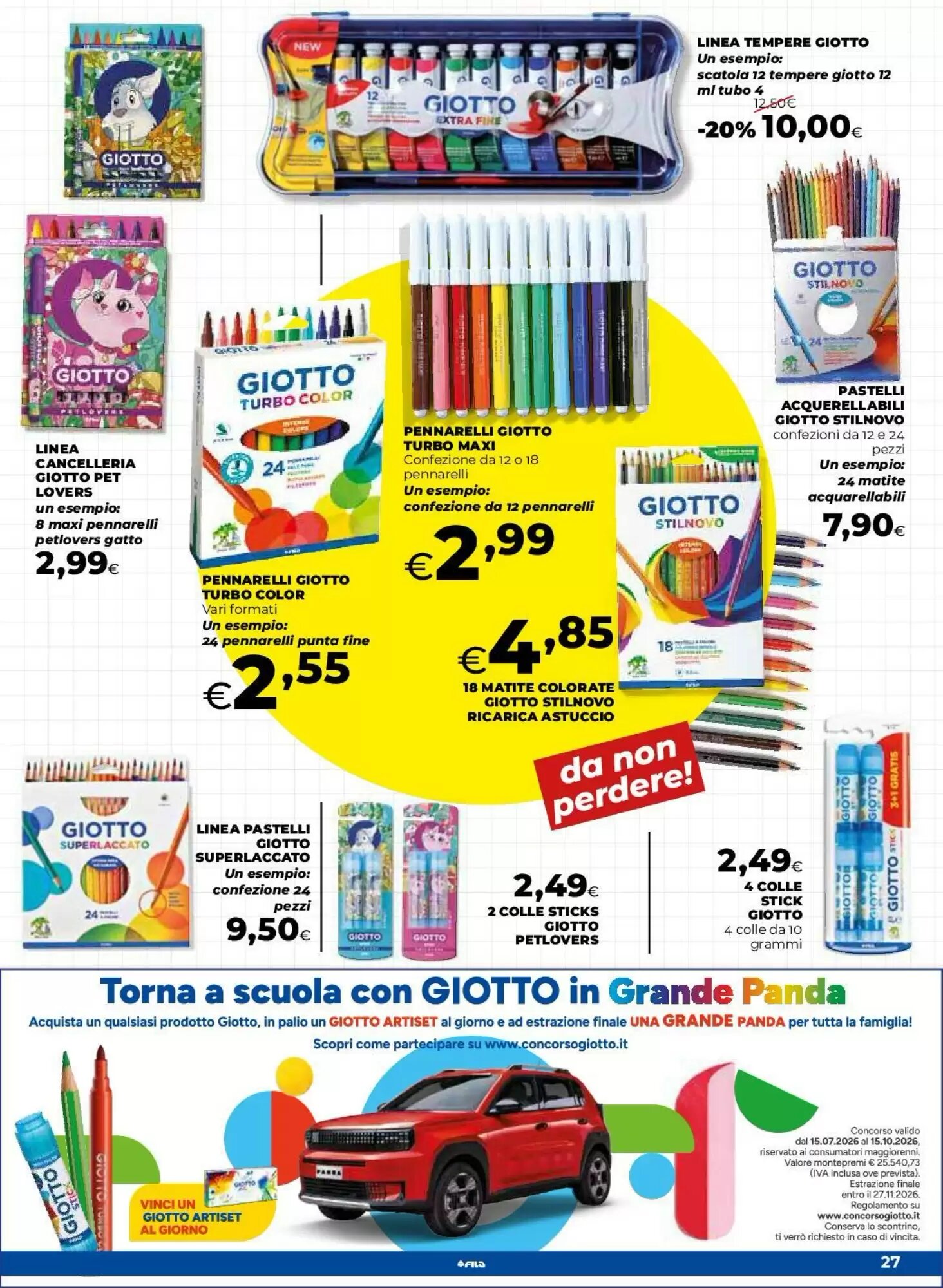 Volantino promozionale Coop Master Alleanza 3.0  valide dal 27/08/2026 - Pagina 27.